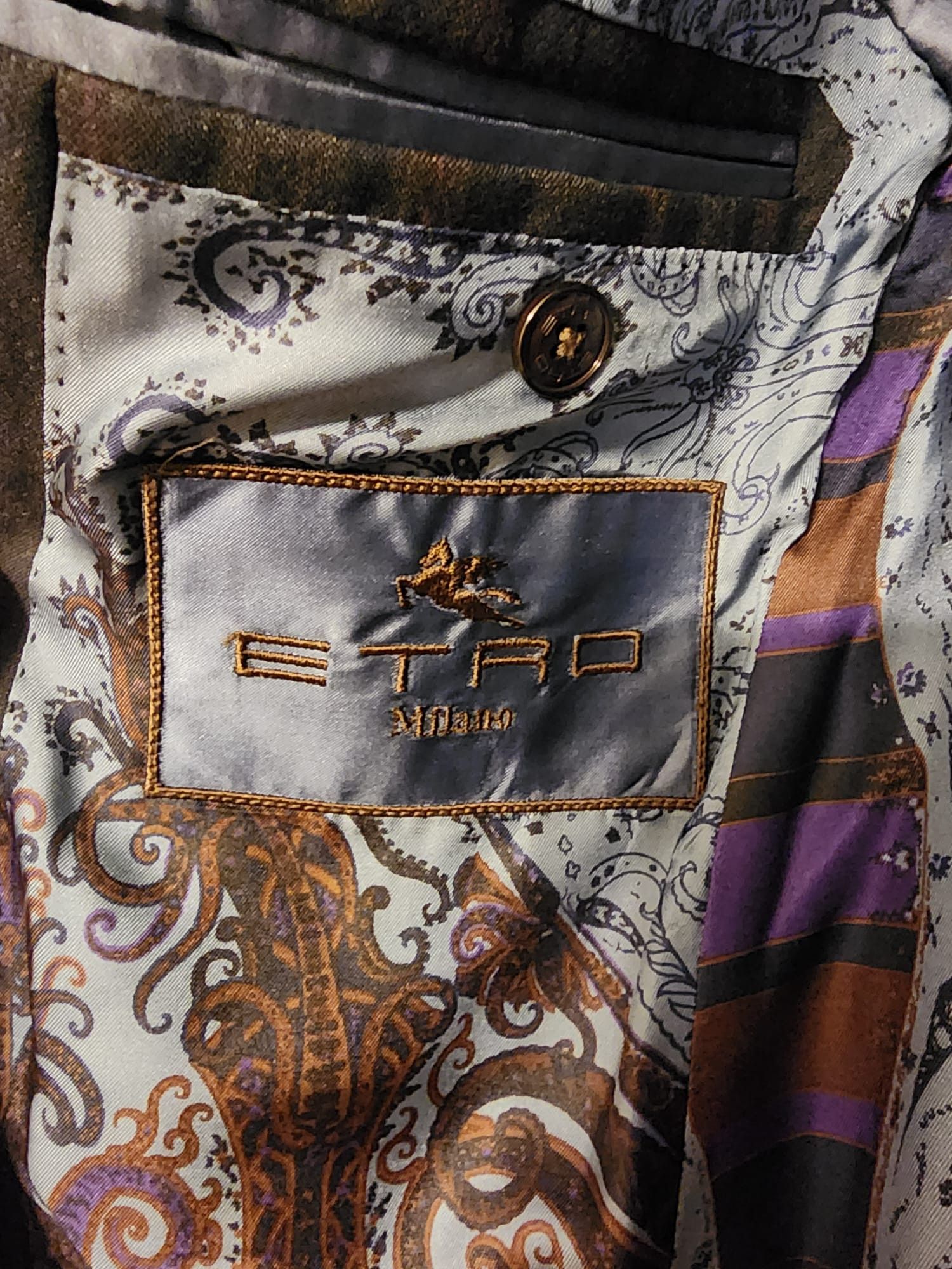Etro Etro Dark Gray Stripe Suit 38R NWOT Size 38R - 6 Thumbnail