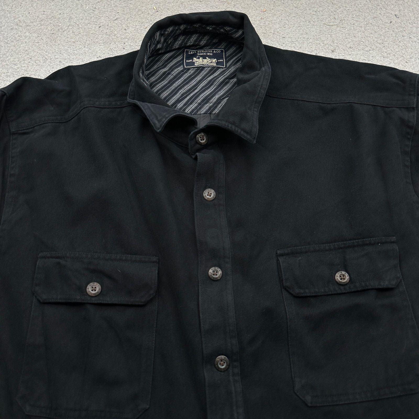 Levi's Levi Strauss & Co Button Up Barn Flannel Over Shirt Men XXL Size US XXL / EU 58 / 5 - 11 Thumbnail