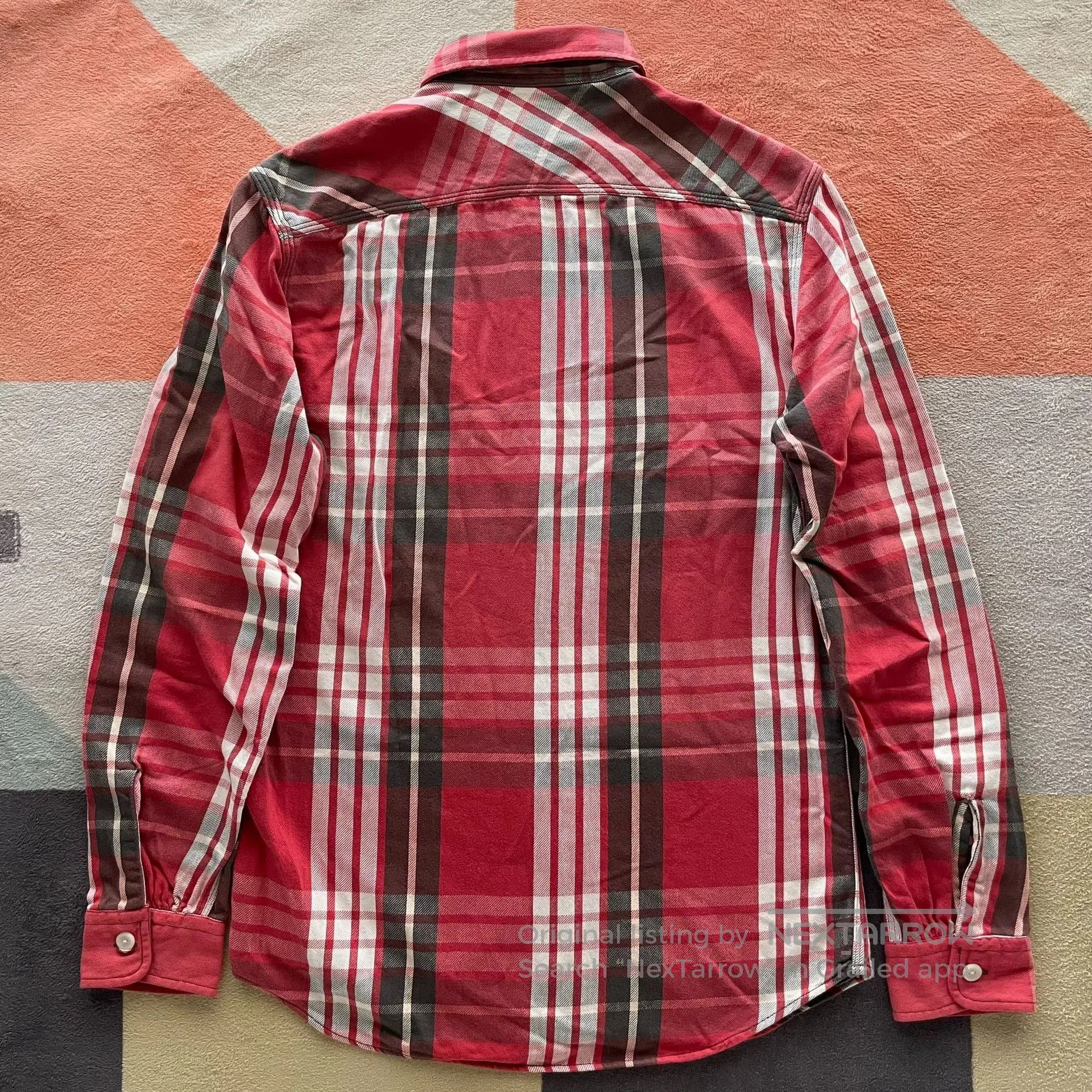 RRL Ralph Lauren RRL Red Plaid Work Shirt. Size US S / EU 44-46 / 1 - 6 Thumbnail