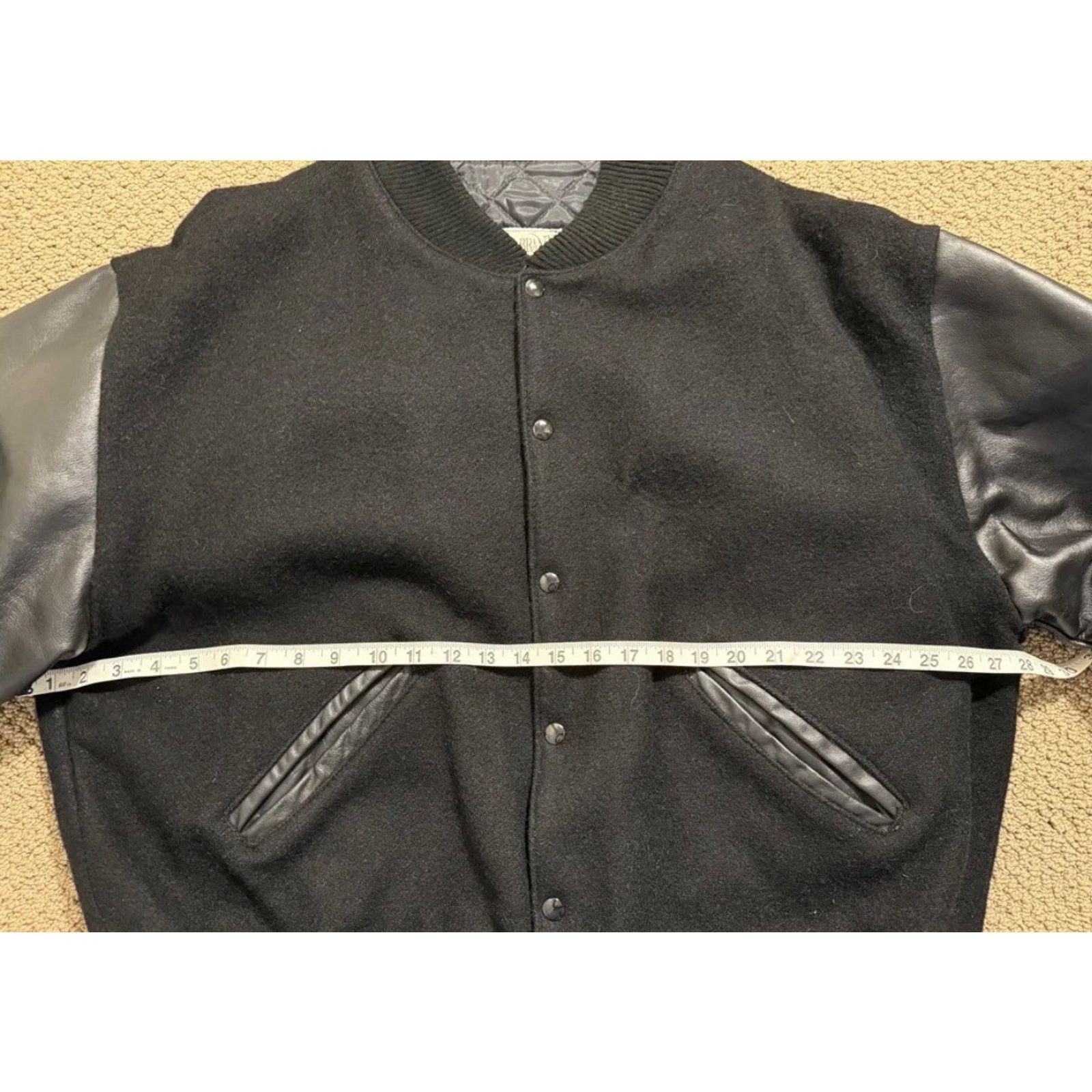 Other Vintage 1997 Size Xxl Steer Brand wool Leather Bomber Jacket Size US XXL / EU 58 / 5 - 9 Thumbnail