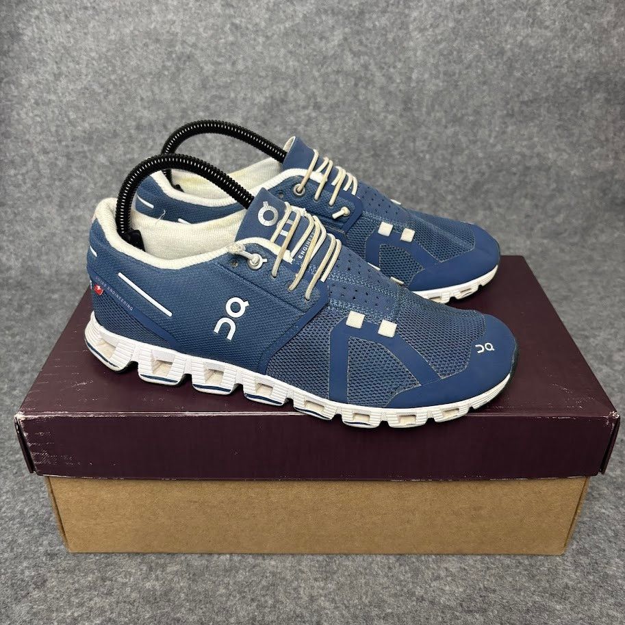 On On Cloud 5 Blue Athletic Training Running Shoes Women 8.5 US Size US 8.5 / IT 38.5 - 5 Thumbnail