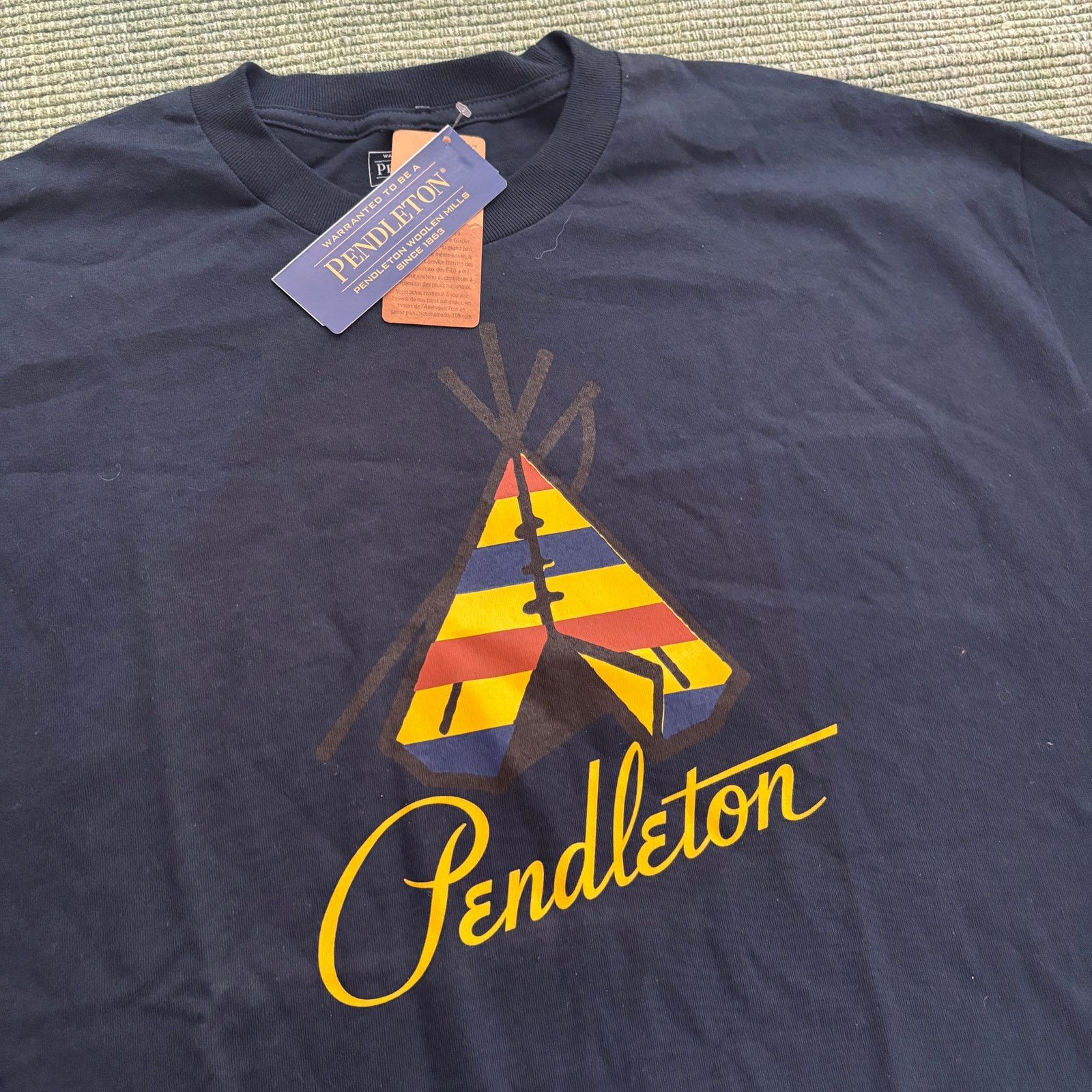 Pendleton Deadstock NWT Pendleton National Park Service Tee Shirt Size US XL / EU 56 / 4 - 3 Thumbnail