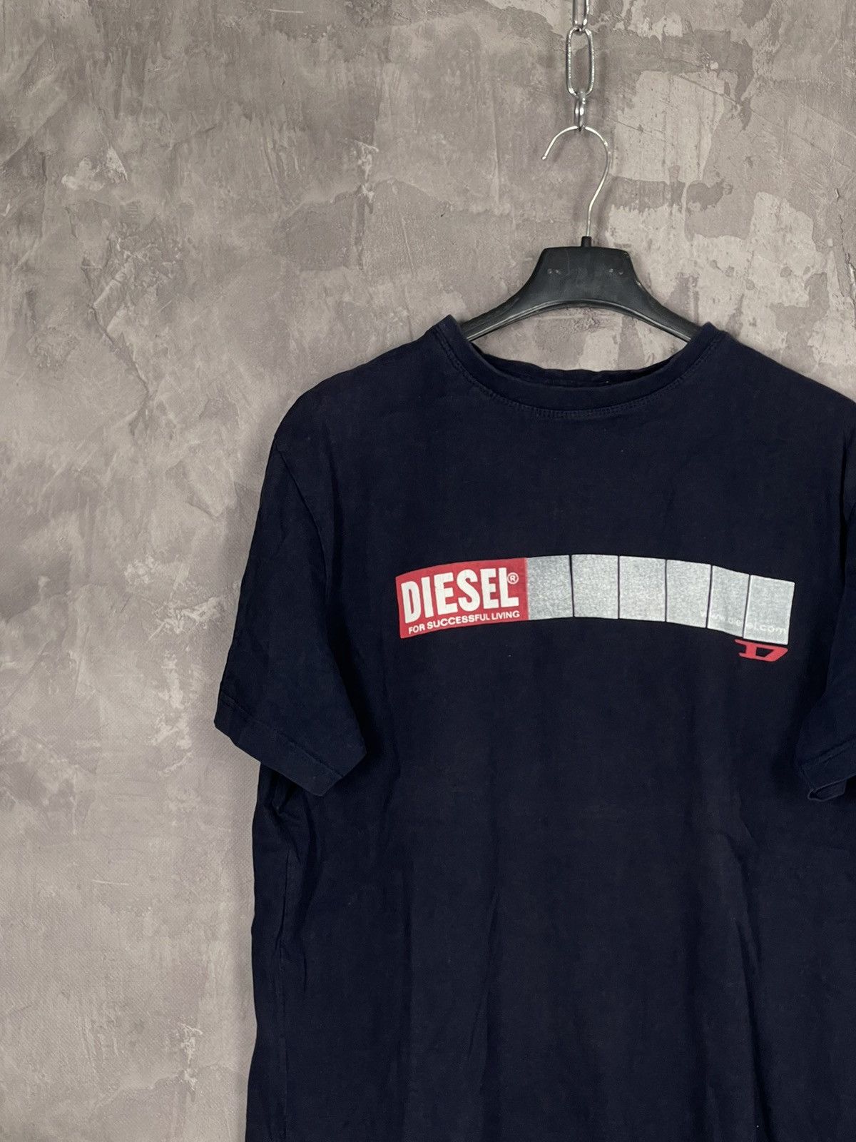 Diesel × Vintage DIESEL VINTAGE BIG LOGO T-SHIRT 90s Size US M / EU 48-50 / 2 - 3 Thumbnail