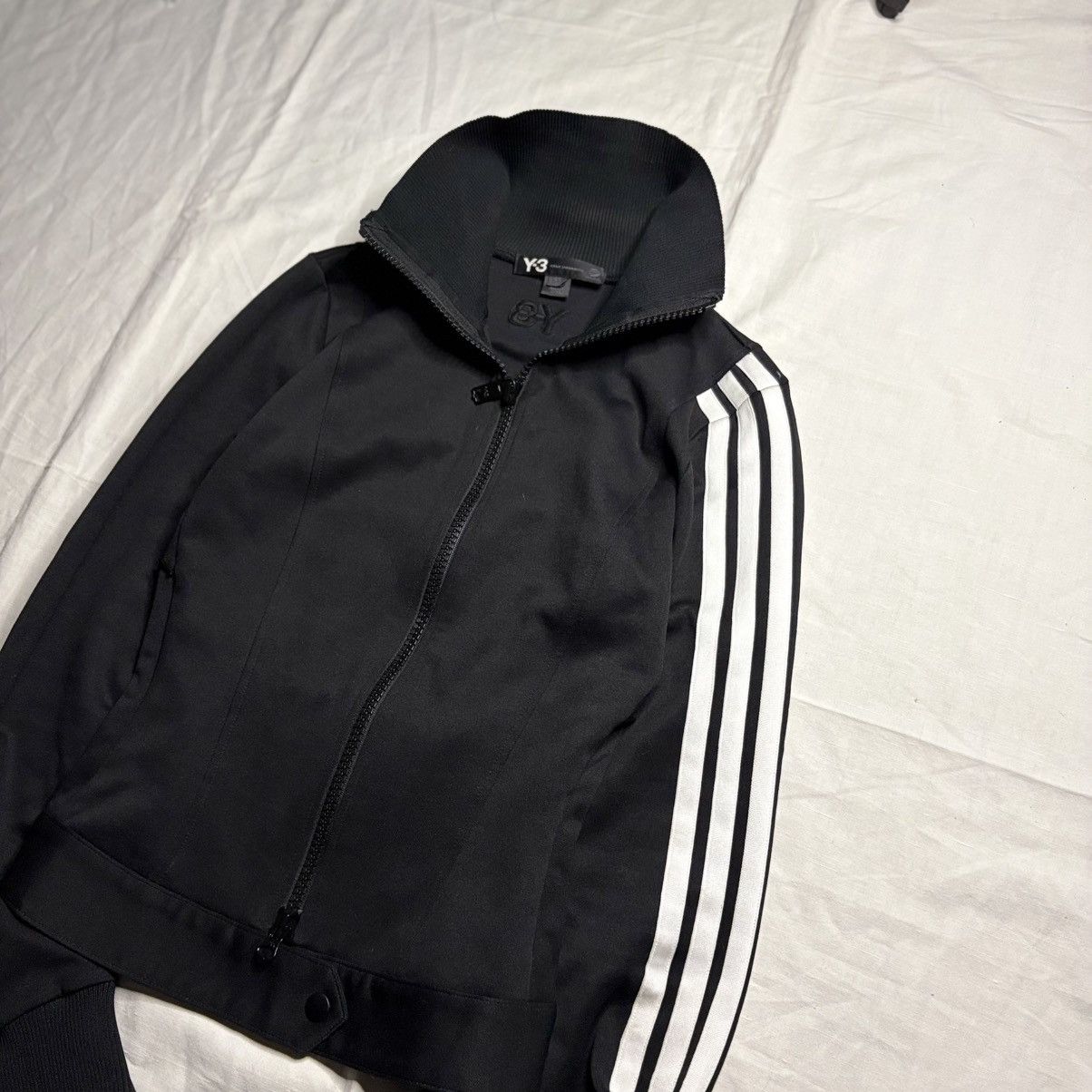 Y-3 Y-3 3-Stripes Track Jacket Size XS / US 0-2 / IT 36-38 - 2 Thumbnail
