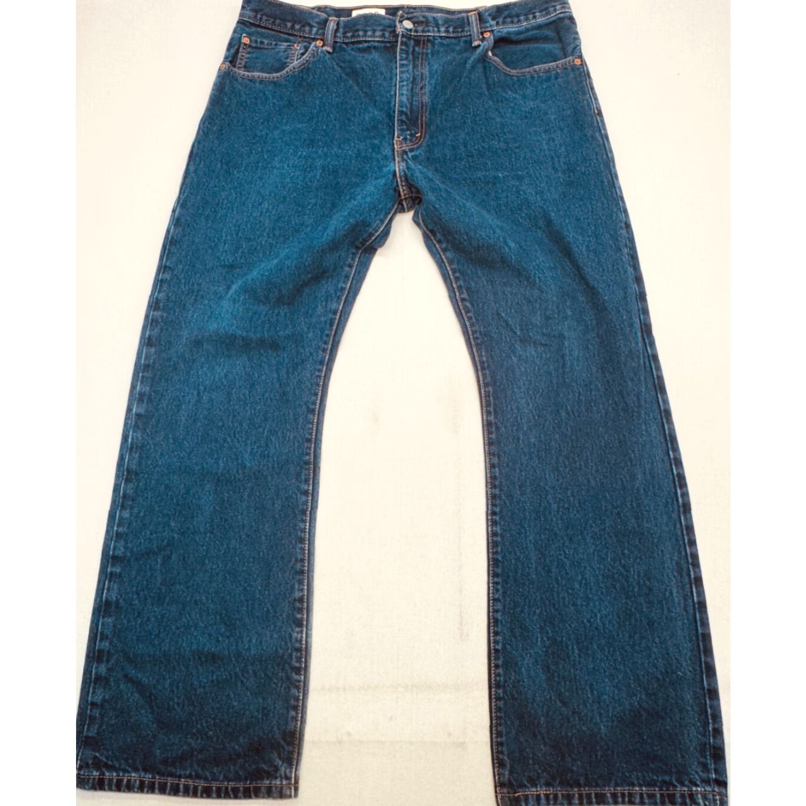 Levi's Levi's 517 Jeans Mens Blue Bootcut 40x32 Cotton 5-Pocket Denim Regular 100% Cotton 40x32 Mens Clothing Size US 40 / EU 56 - 2 Thumbnail
