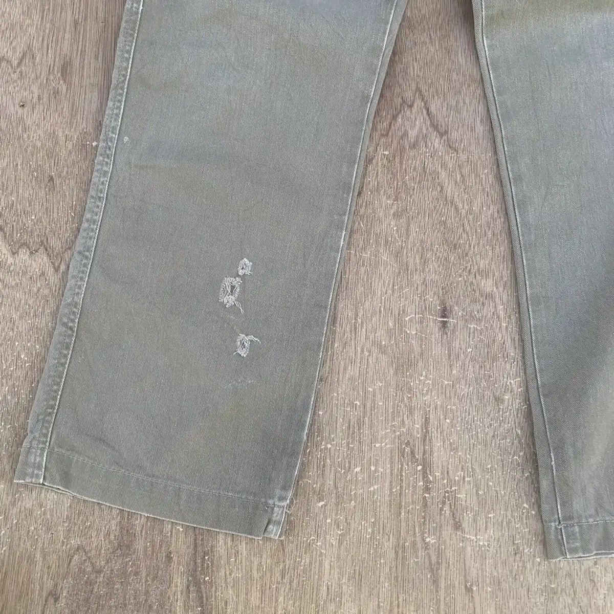 Japanese Brand JAPANESE VINTAGE EDWIN TROUSERS DISTRESSED BLANK FADED PANTS Size US 30 / EU 46 - 6 Thumbnail