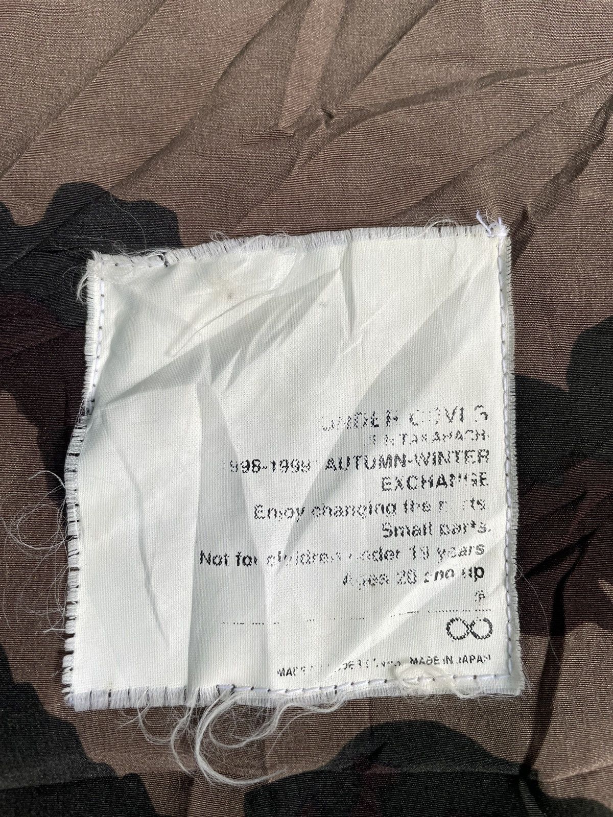 Jun Takahashi Undercover AW 98-99 SmallParts Size US L / EU 52-54 / 3 - 13 Thumbnail
