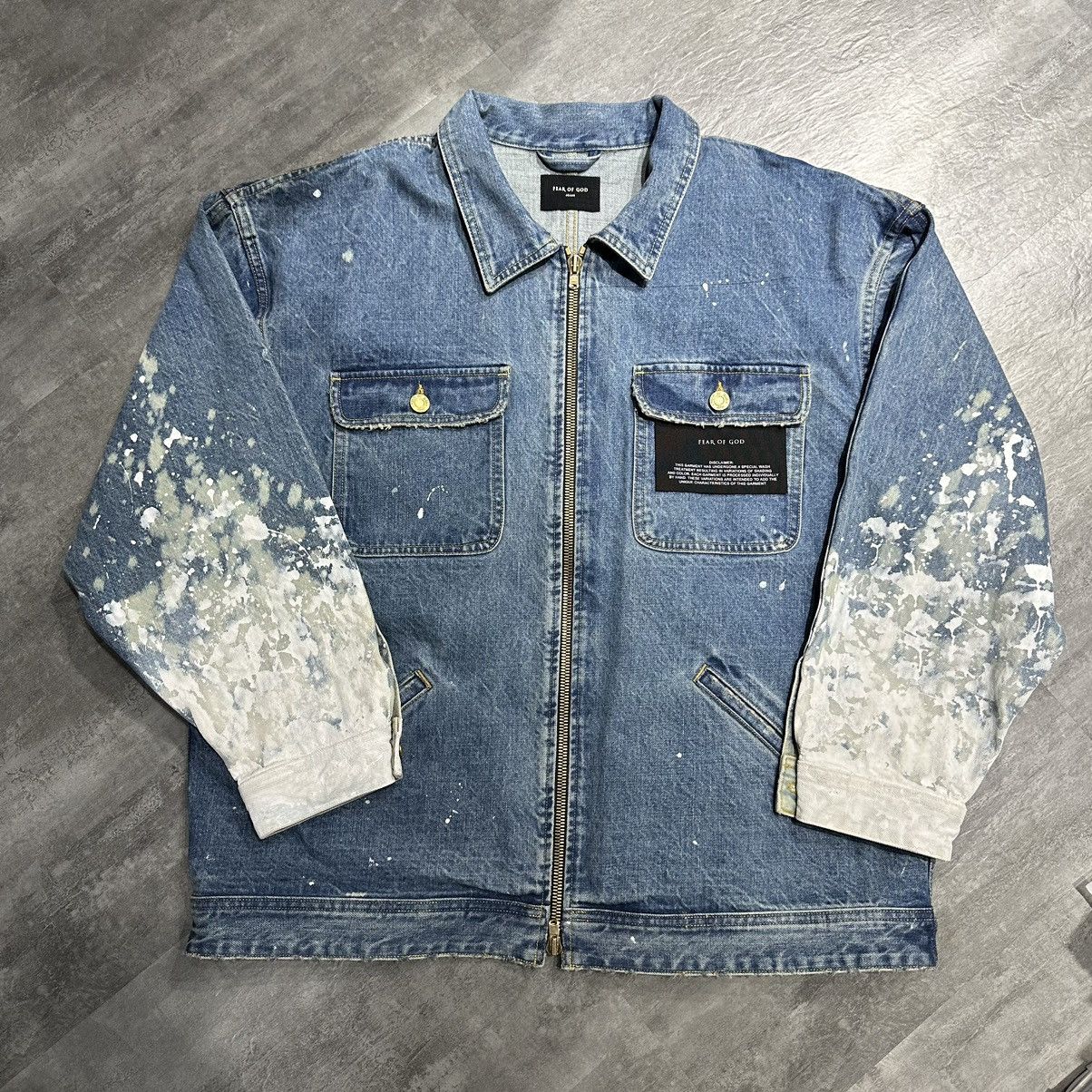 Fear of God Fear of God 5th Selvedge Denim Painters Work Jacket | Grailed