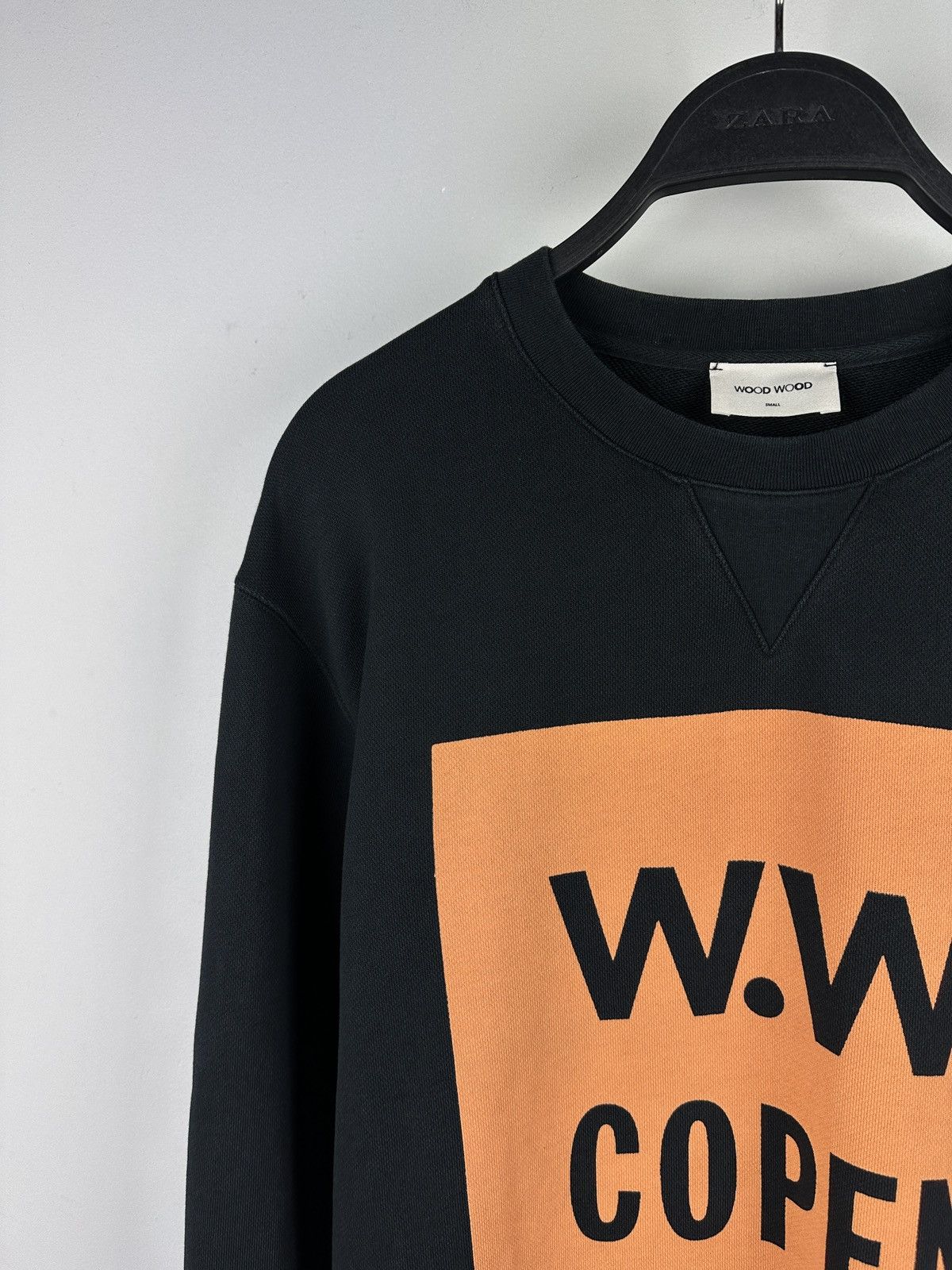 Vintage × Wood Wood Vintage Y2K Wood Wood Copenhagen Sweatshirt American Style Size US S / EU 44-46 / 1 - 2 Thumbnail