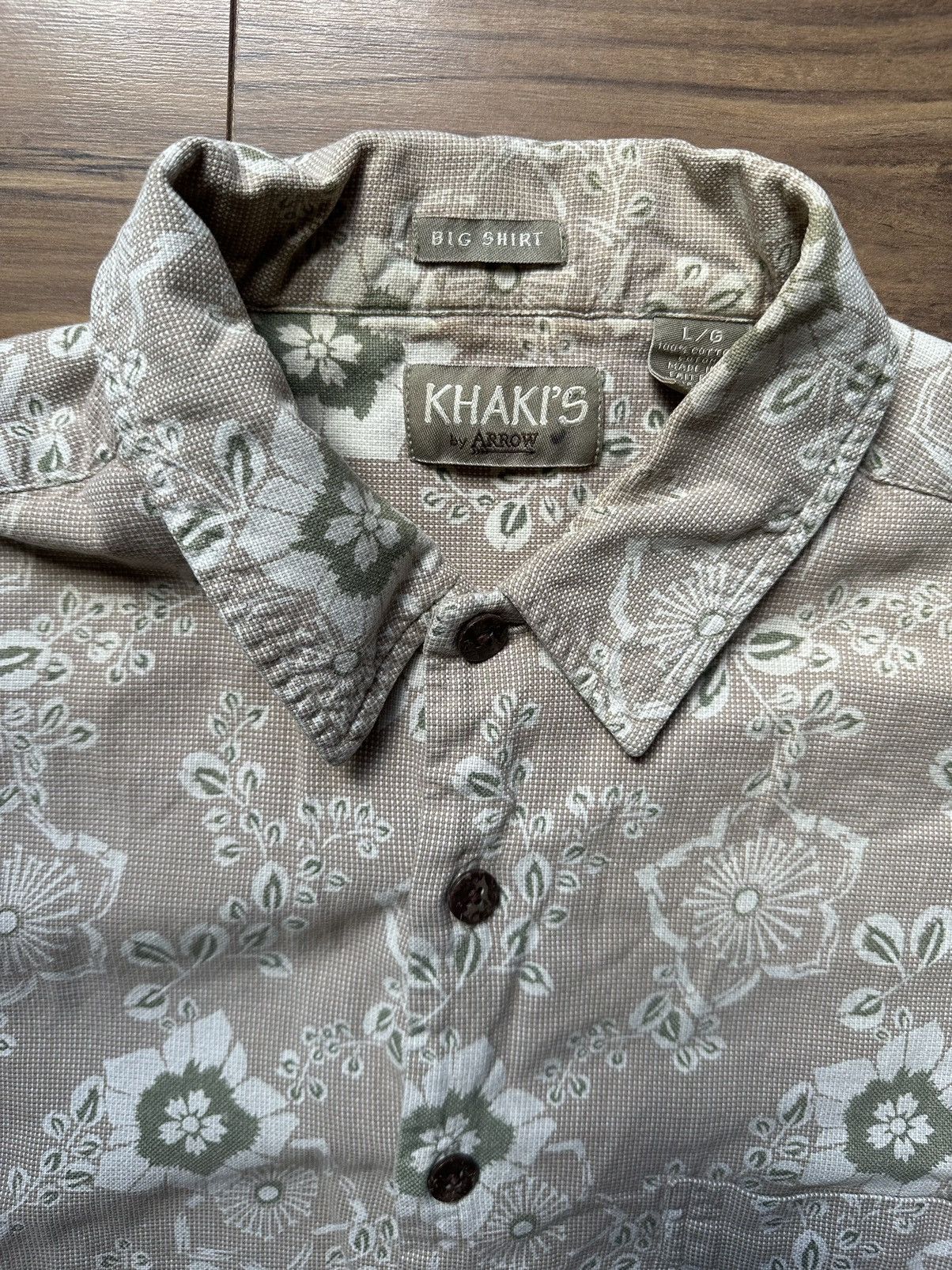 Arrow Khakis floral Short Sleeve Button Size US L / EU 52-54 / 3 - 6 Thumbnail