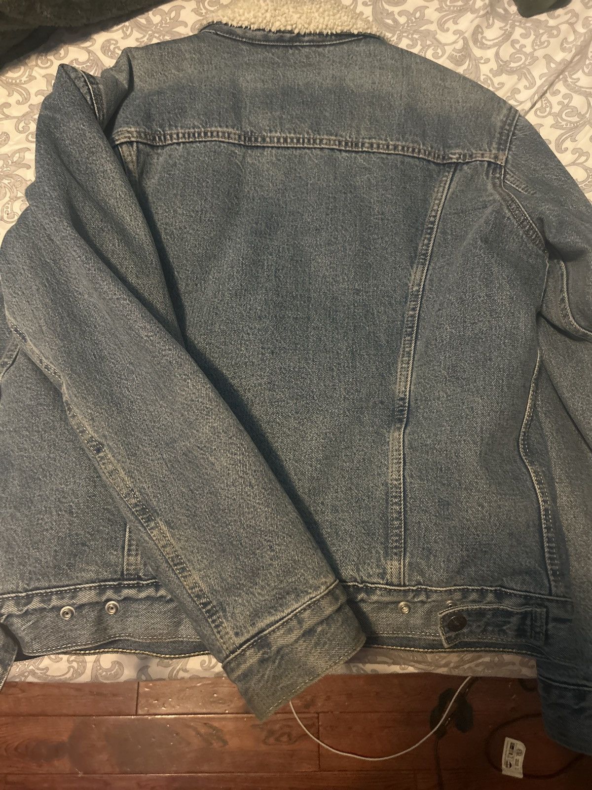 Levi's × Neckface × Nike 1/1 Levi’s x Nike SB Neckface Denim Sherpa Jacket Size US M / EU 48-50 / 2 - 9 Thumbnail