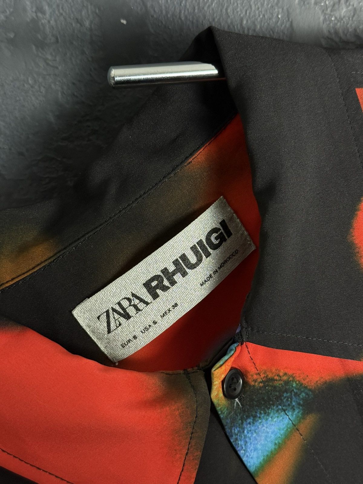 Rhude × Zara Zara x Rhuigi Rhude Button Up Short Sleeve Shirt Oversized Size US S / EU 44-46 / 1 - 9 Thumbnail