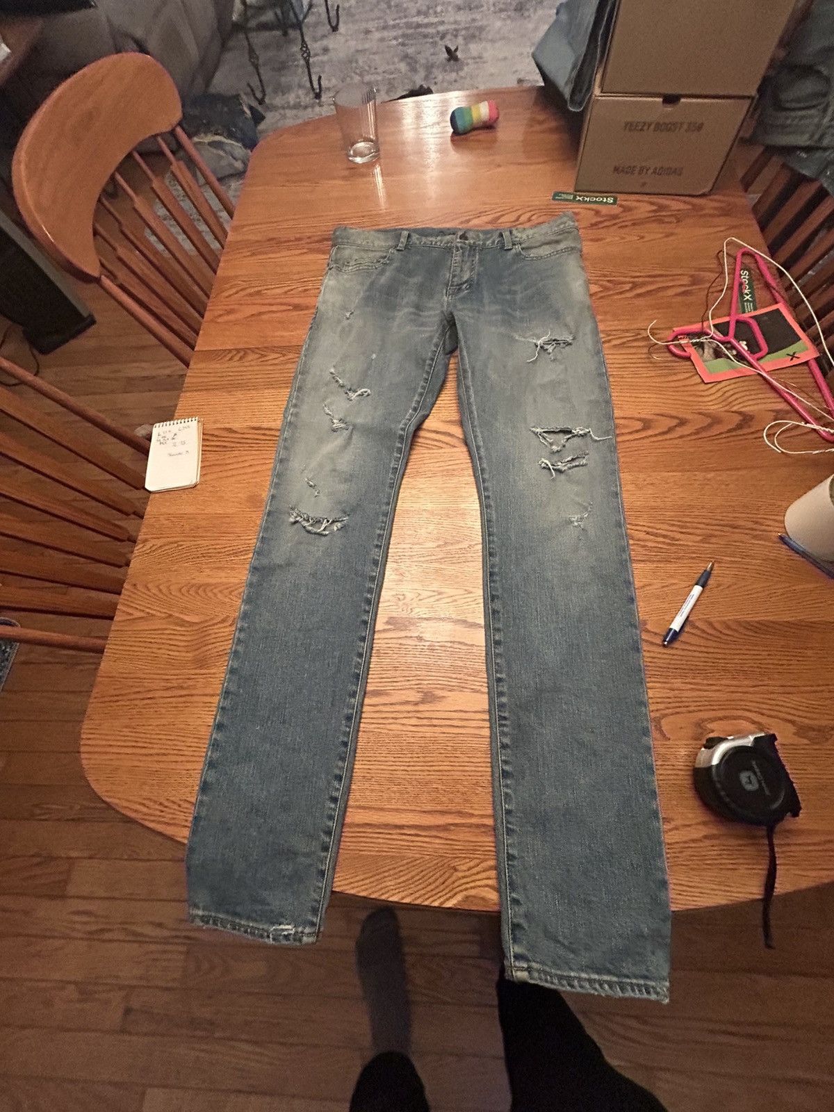 Saint Laurent Paris Saint Laurent Paris jeans Size US 34 / EU 50 - 1 Thumbnail