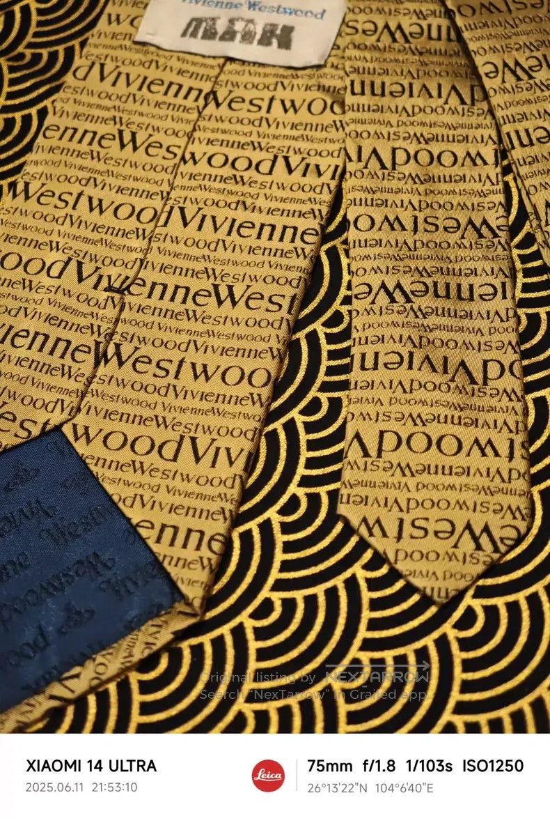 Vivienne Westwood Vivienne Westwood Tie Size ONE SIZE - 4 Thumbnail