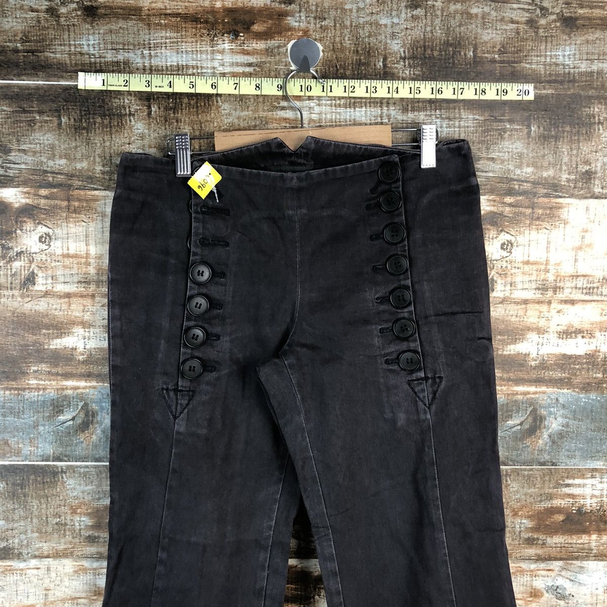 Japanese Brand × Vintage DL Homspun made in japan Dark Blue Casual Pants #C096 Size US 28 / EU 44 - 4 Thumbnail