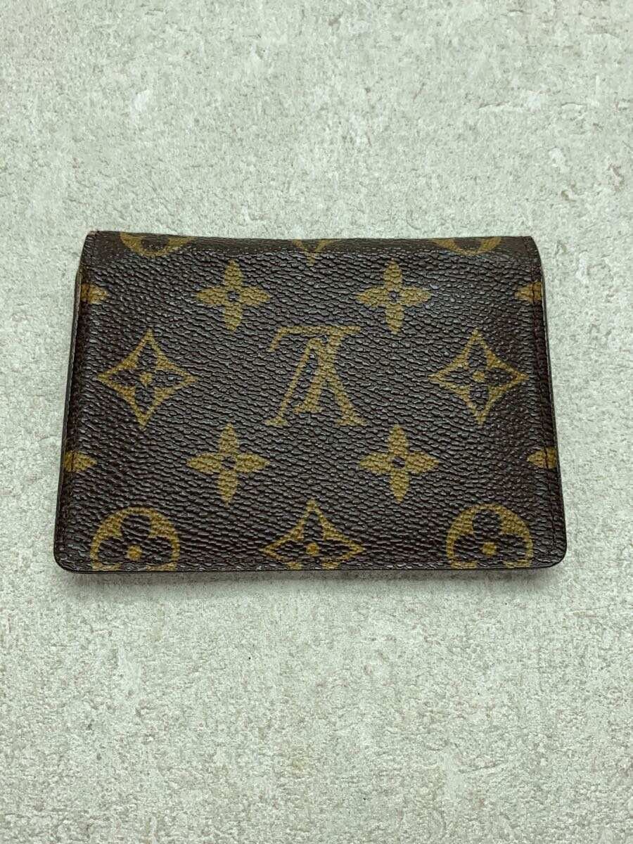 Louis Vuitton Louis Vuitton Monogram Canvas Porte 2 Cartes Vertical Brown Size ONE SIZE - 2 Thumbnail