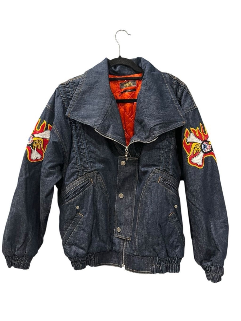 Von Dutch VTG NWT Von Dutch Denim Beaded Laurence Jacket Size Med Size M / US 6-8 / IT 42-44 - 1 Thumbnail