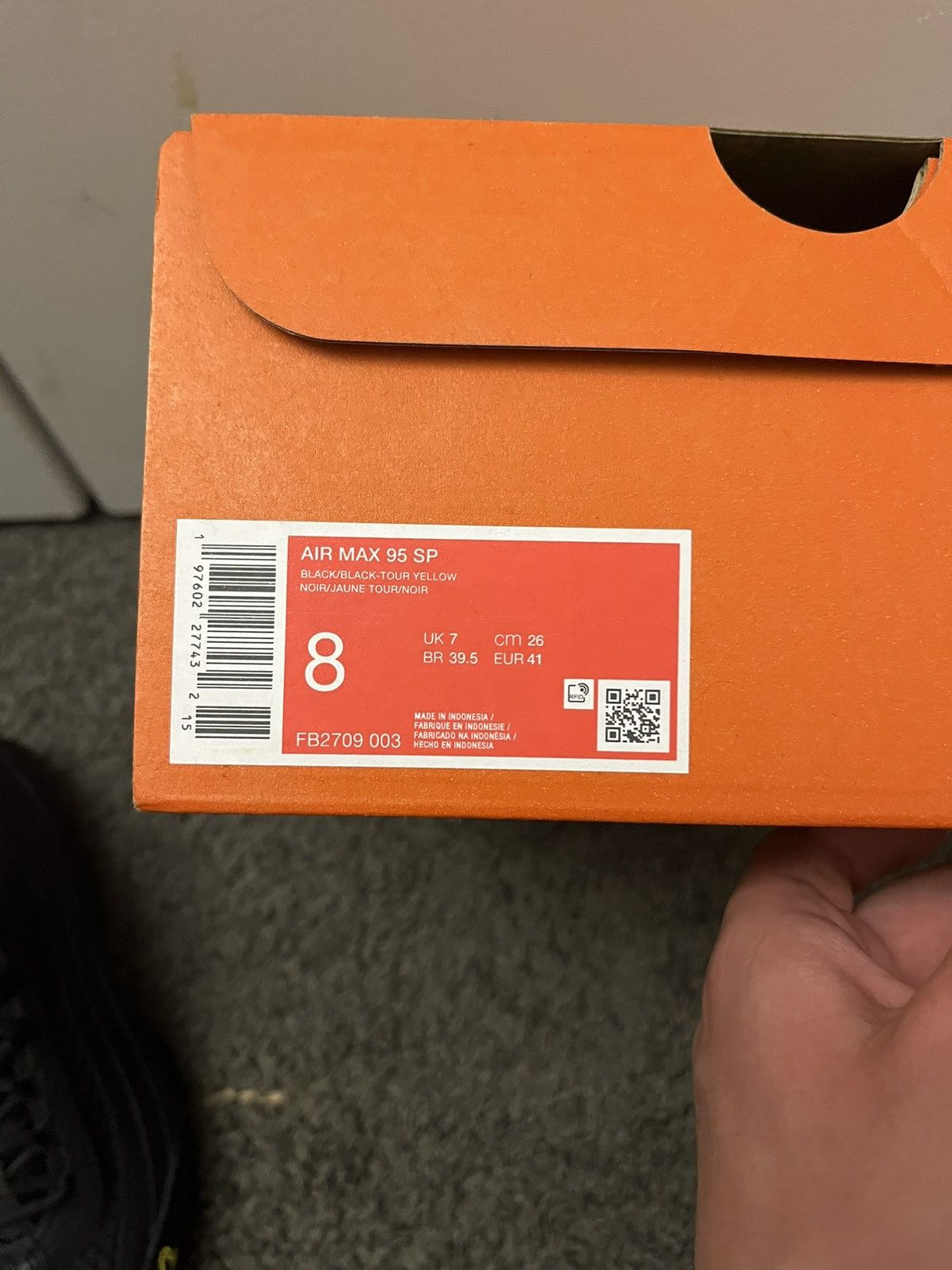 Corteiz × Nike Air Max 95 X Cortiez honey black Size US 8 / EU 41 - 4 Thumbnail