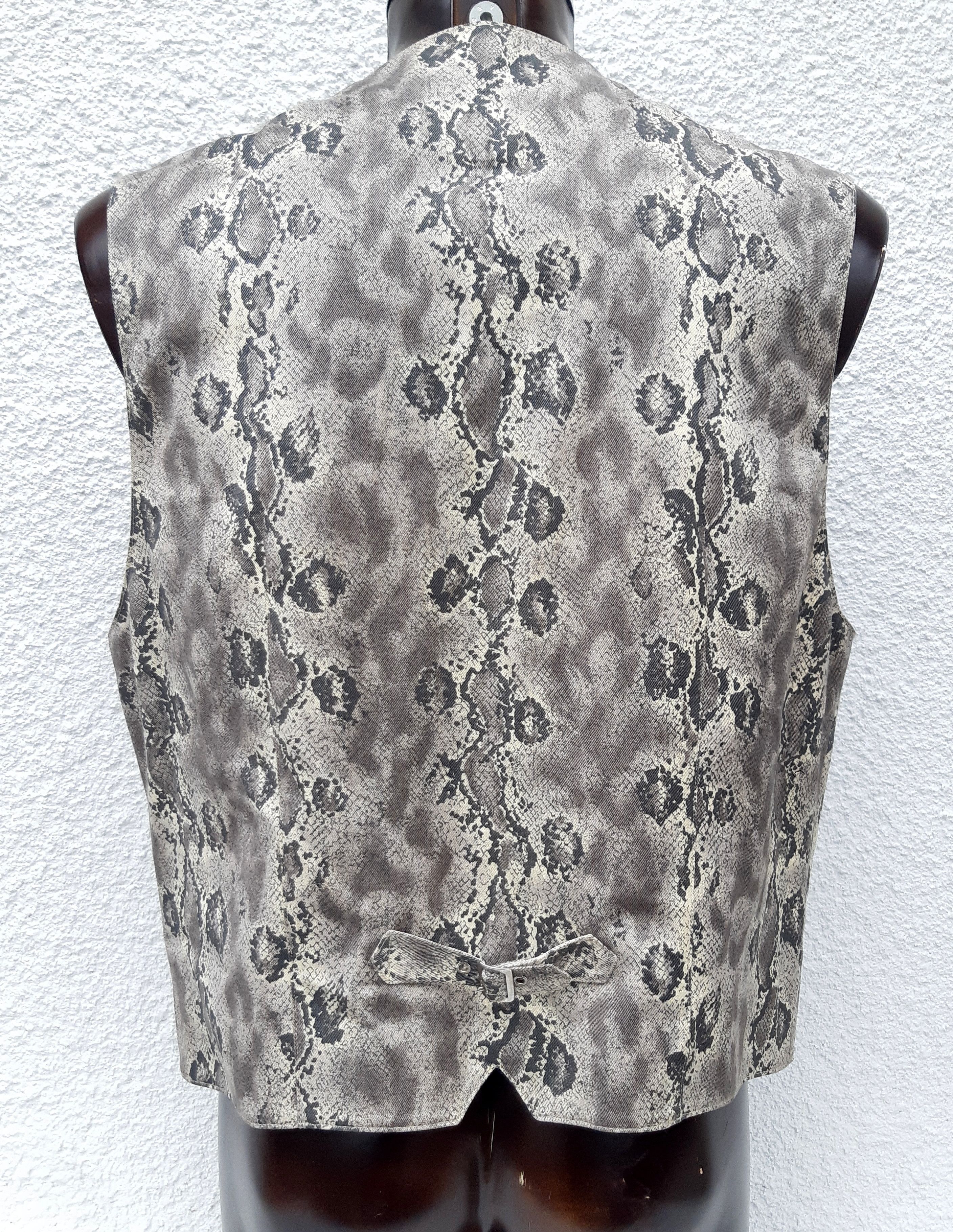Versus Versace Vintage 90s GIANNI VERSACE VERSUS men's vest Size 42R - 3 Thumbnail