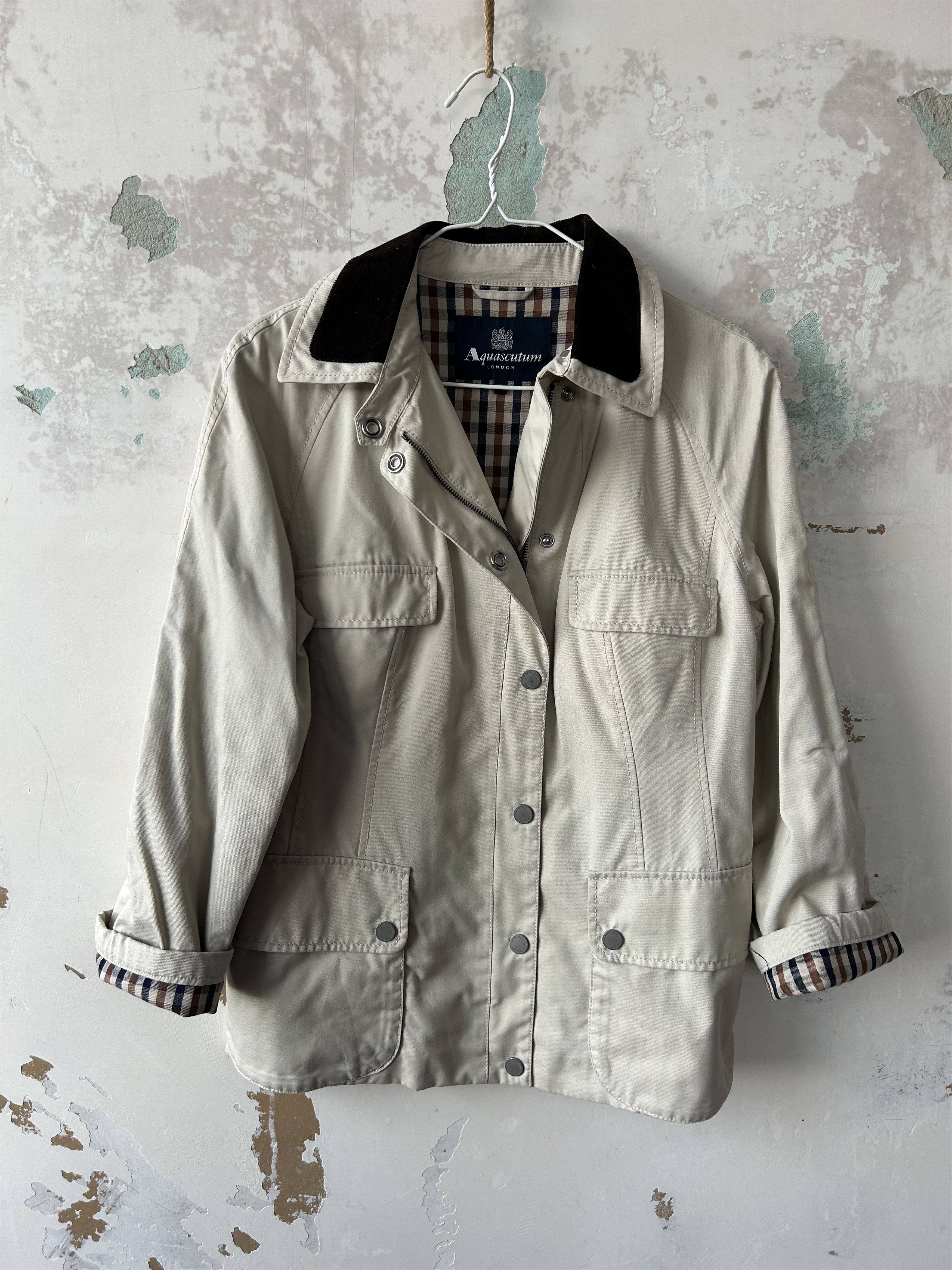Aquascutum Aquascutum womens jacket coat size XL Size XL / US 12-14 / IT 48-50 - 1 Thumbnail