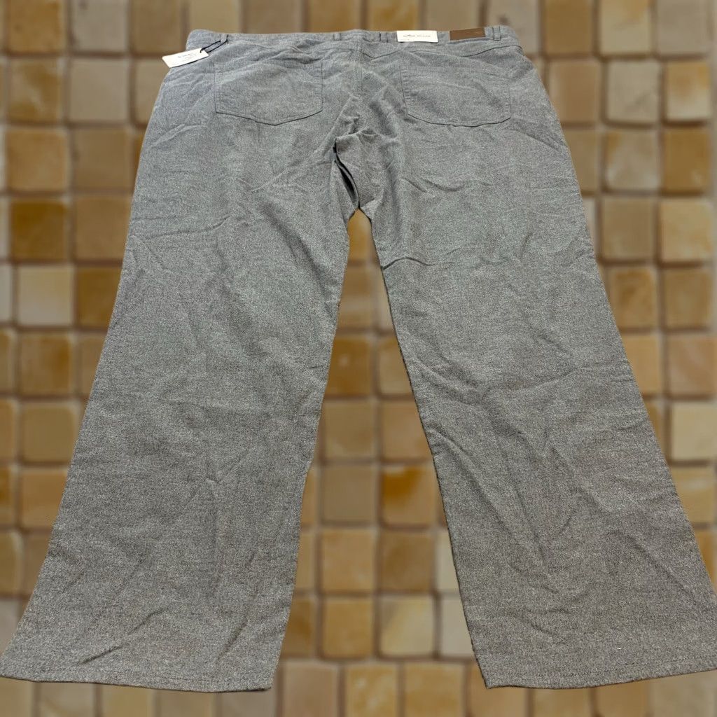 Peter Millar Peter Millar Crown Pants Mens 50 R Gray Stretch Cotton 5-Pocket Flat Front 50x34 Pants Mens Gray 5-Pocket Stretch Cotton Flat Front Size US 34 / EU 50 - 1 Thumbnail