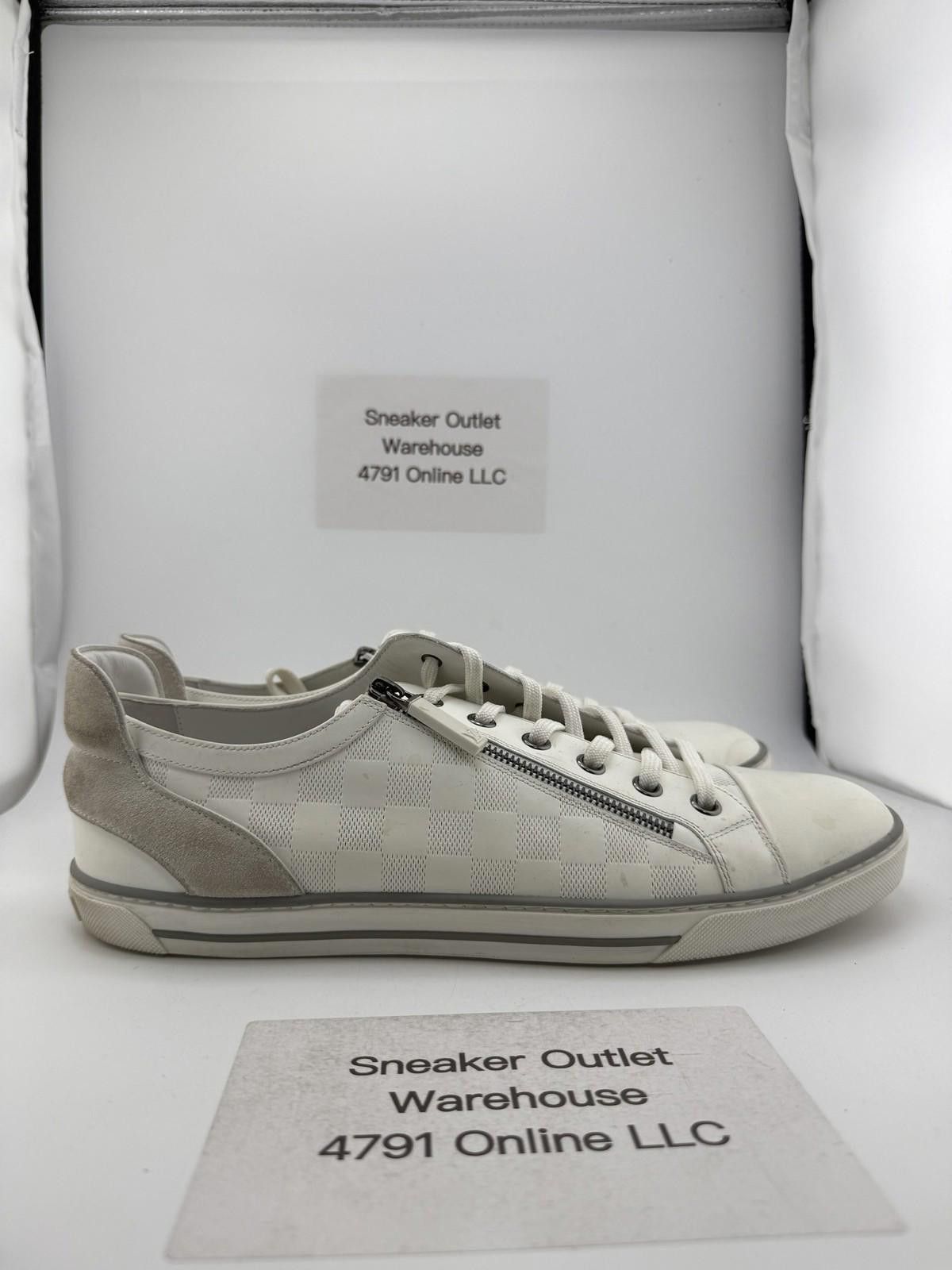 Louis Vuitton Louis Vuitton Frontrow Low Top Sneaker White Size US 11.5 / EU 44-45 - 3 Thumbnail