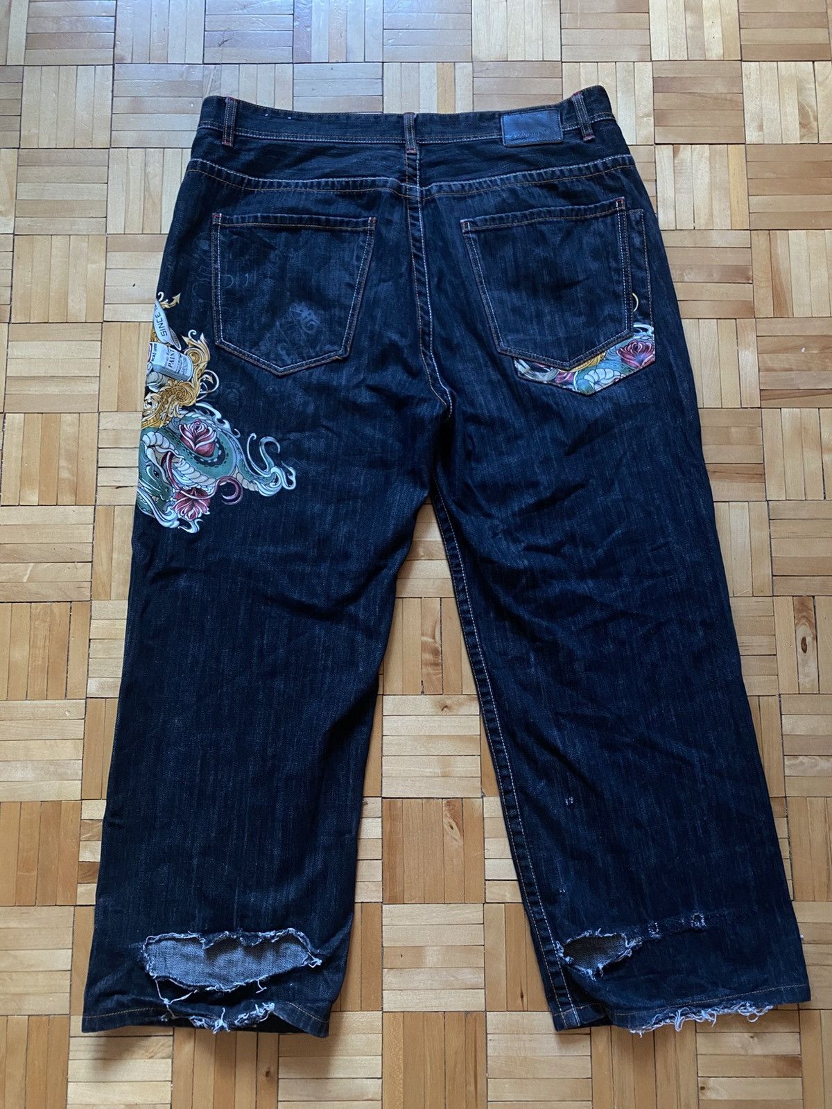Ecko Unltd. Vintage Crazy Ecko Unltd. Baggy Jeans Size US 40 / EU 56 - 2 Thumbnail