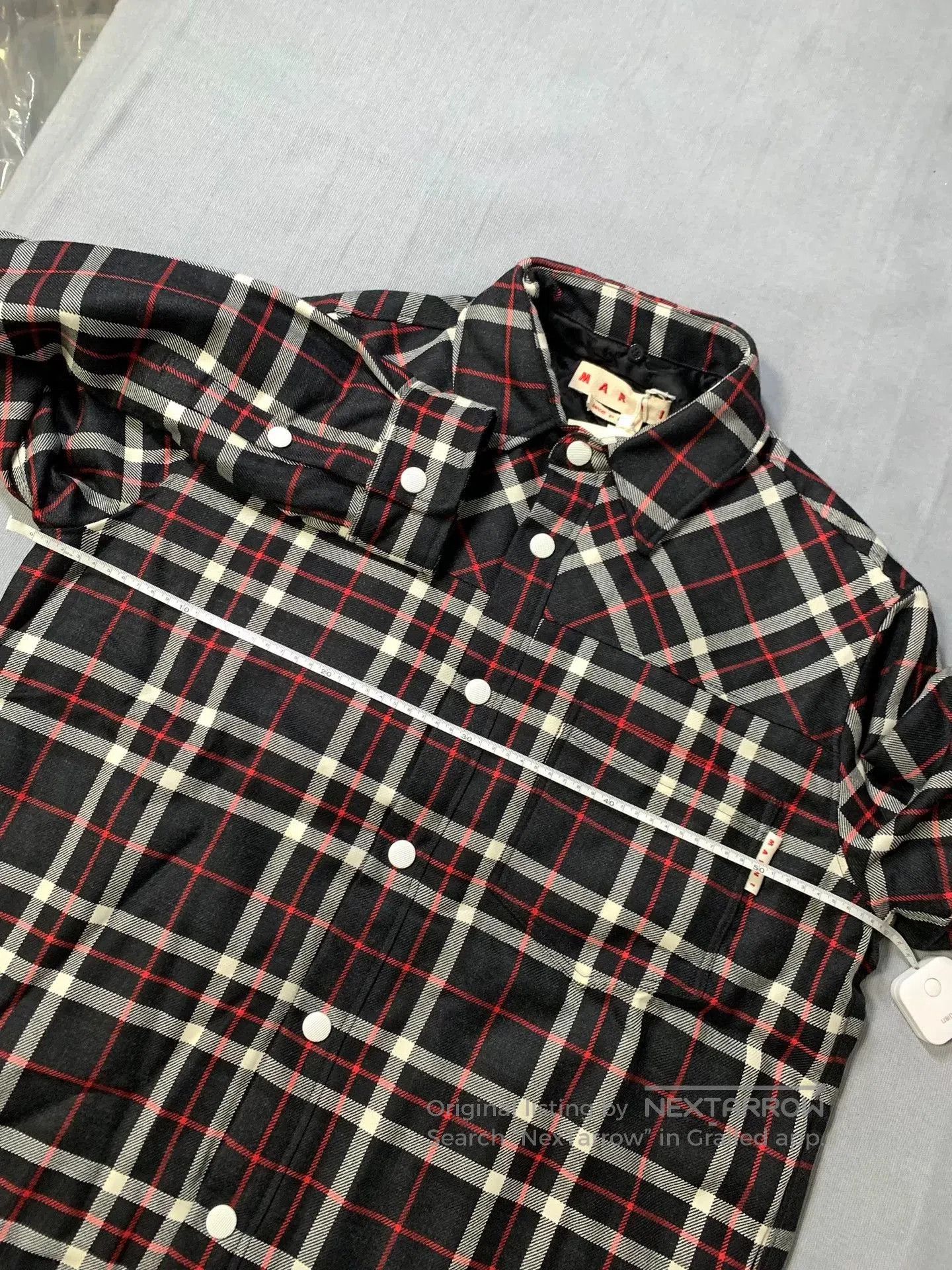 Marni MARNI Plaid Wool Men's Jacket. Size US S / EU 44-46 / 1 - 6 Thumbnail