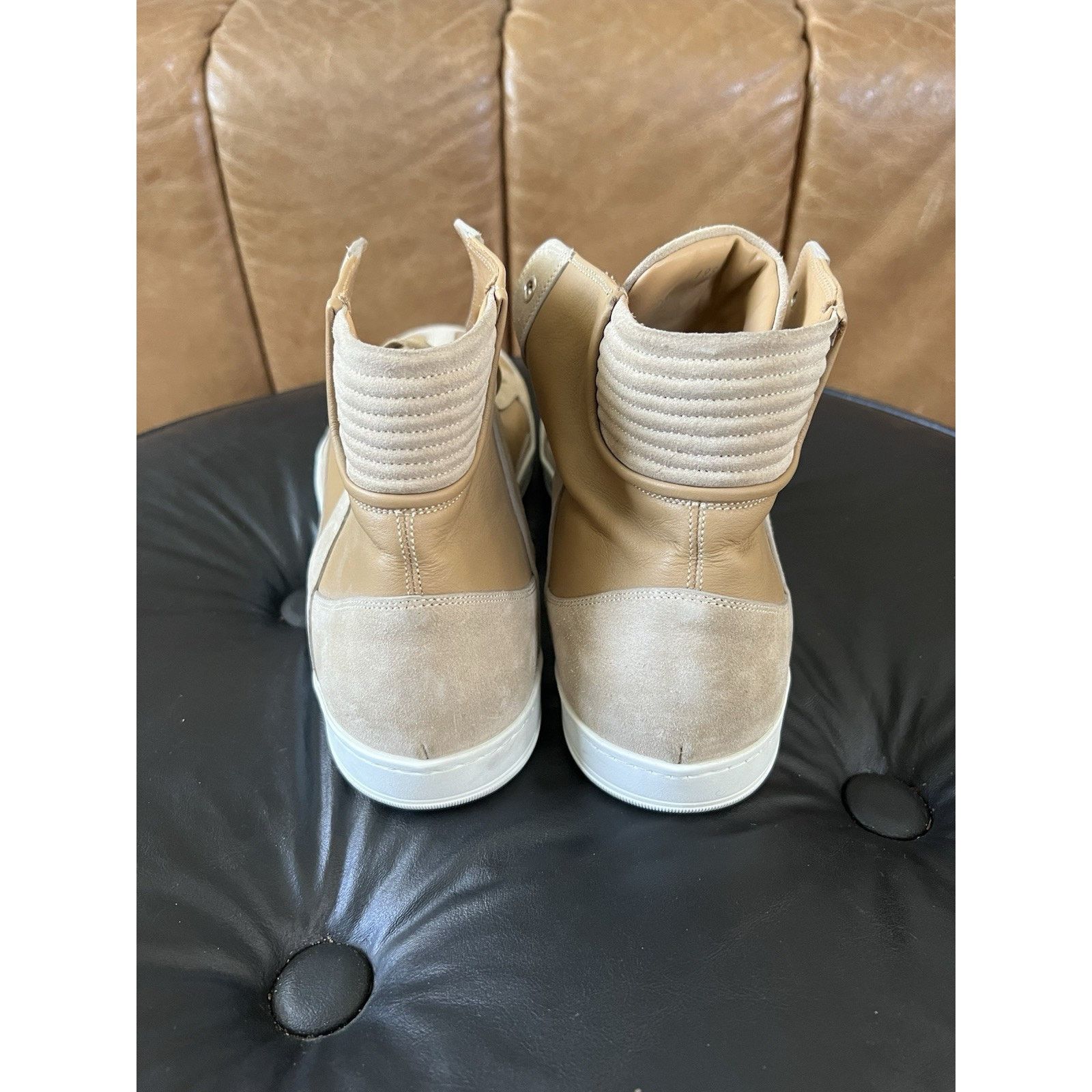 Other Lavati Beige Italian Leather Sneackers US 11 Size US 11 / EU 44 - 4 Thumbnail