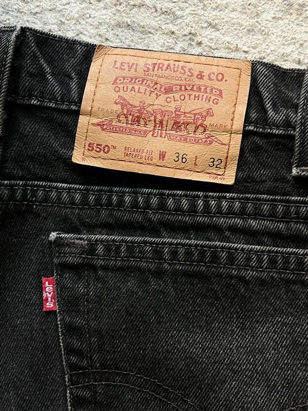 Levi's Levi’s Jeans 550 Sz W36 L32 Made in USA 1996 Vintage Size US 36 / EU 52 - 12 Thumbnail