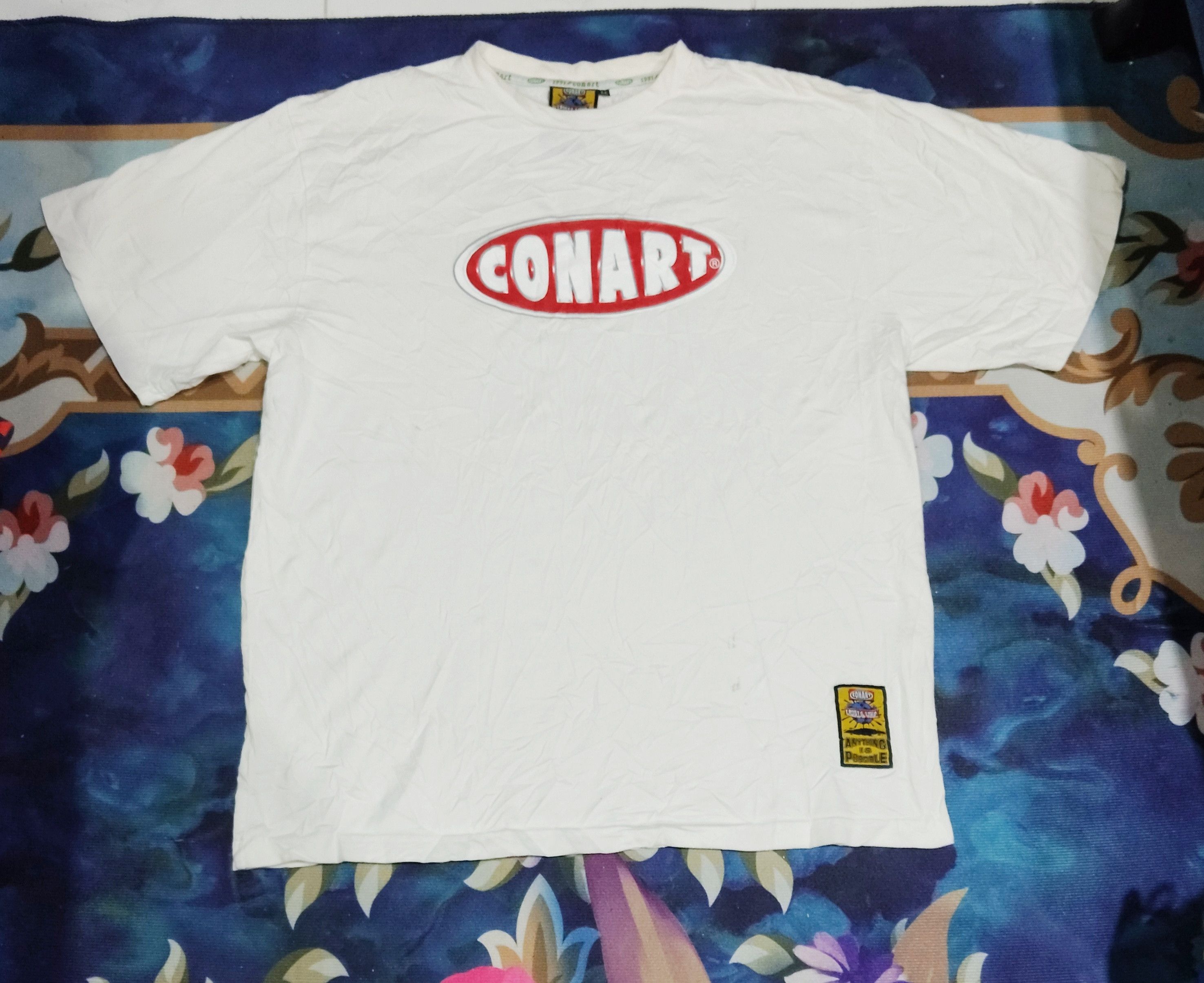 JNCO Vtg Conart gravity shirt Size US XL / EU 56 / 4 - 1 Thumbnail