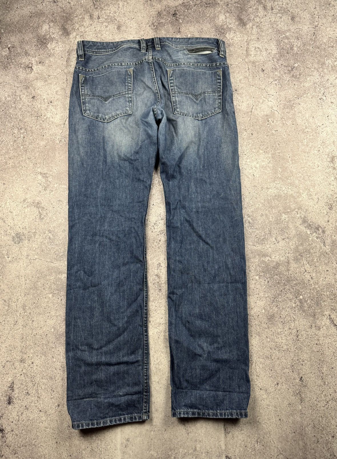 Diesel Vintage Diesel Jeans Baggy Mud Washed Japanese Avant Garde Size US 34 / EU 50 - 5 Thumbnail