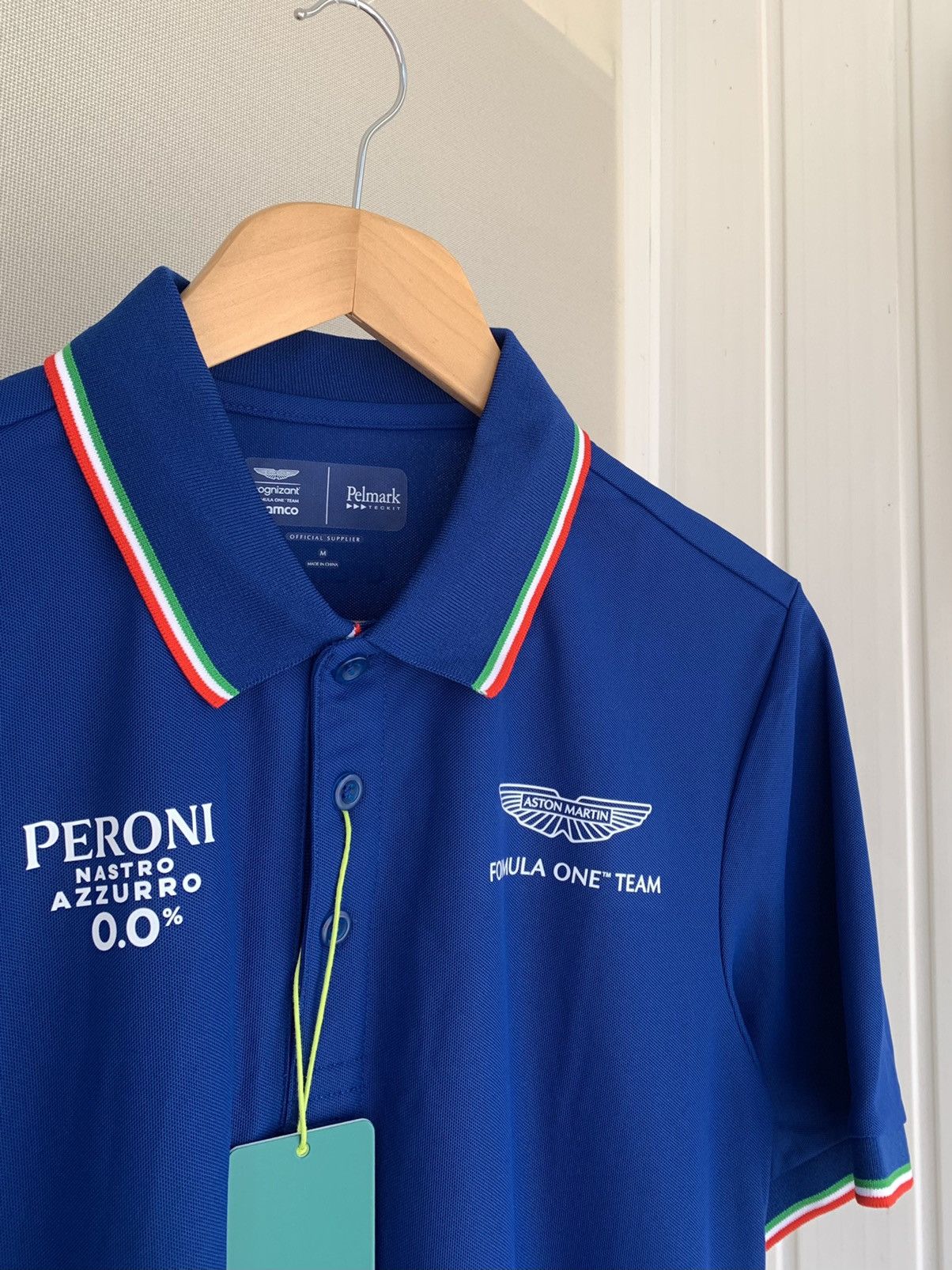 Formula 1 Aston Martin Official Formula One F1 Racing Team Polo Size M Size US M / EU 48-50 / 2 - 3 Thumbnail