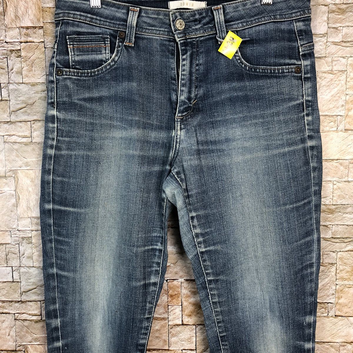 Edwin Edwin Blue Distressed Denim Pants #A344 Size US 32 / EU 48 - 5 Thumbnail