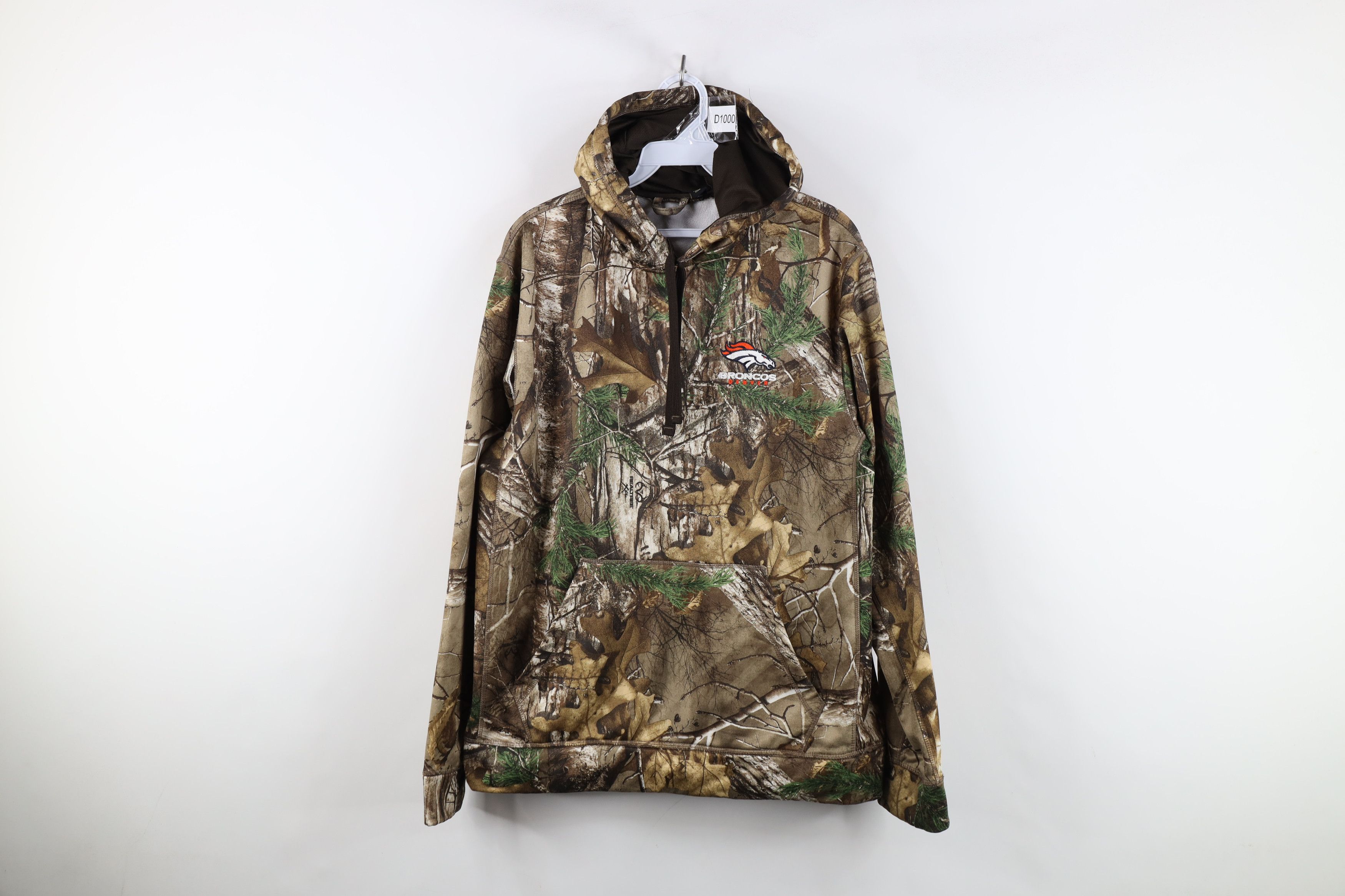 Vintage Vintage Camouflage Denver Broncos Football Hoodie Sweatshirt Size US M / EU 48-50 / 2 - 1 Thumbnail