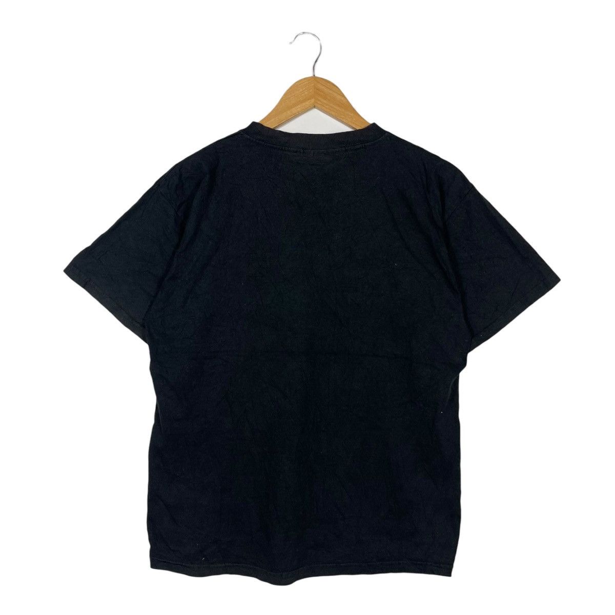 Tultex Vintage Samurai Boy Love Is All Graphic T-Shirt Black Tultex Size US XL / EU 56 / 4 - 4 Thumbnail