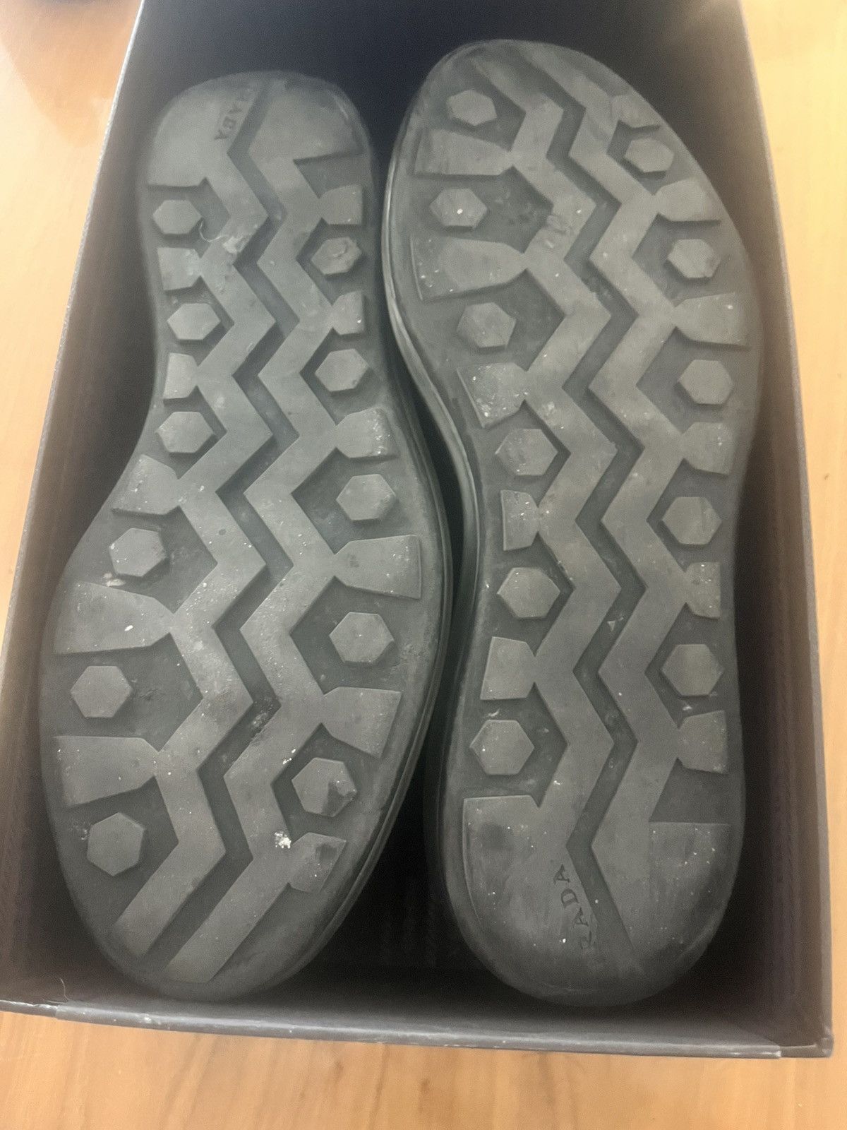 Prada Prada Silver Brogue Platforms Size US 8 / EU 41 - 5 Thumbnail