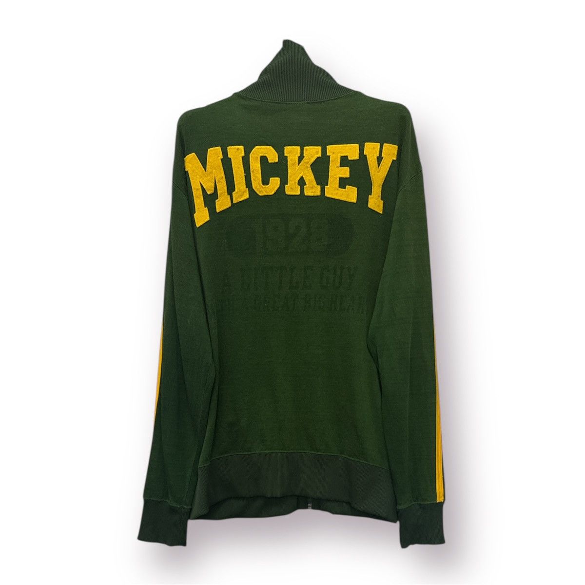Disney 🔥 Vintage Mickey Mouse Disney Park Track Top - L Size US L / EU 52-54 / 3 - 10 Thumbnail