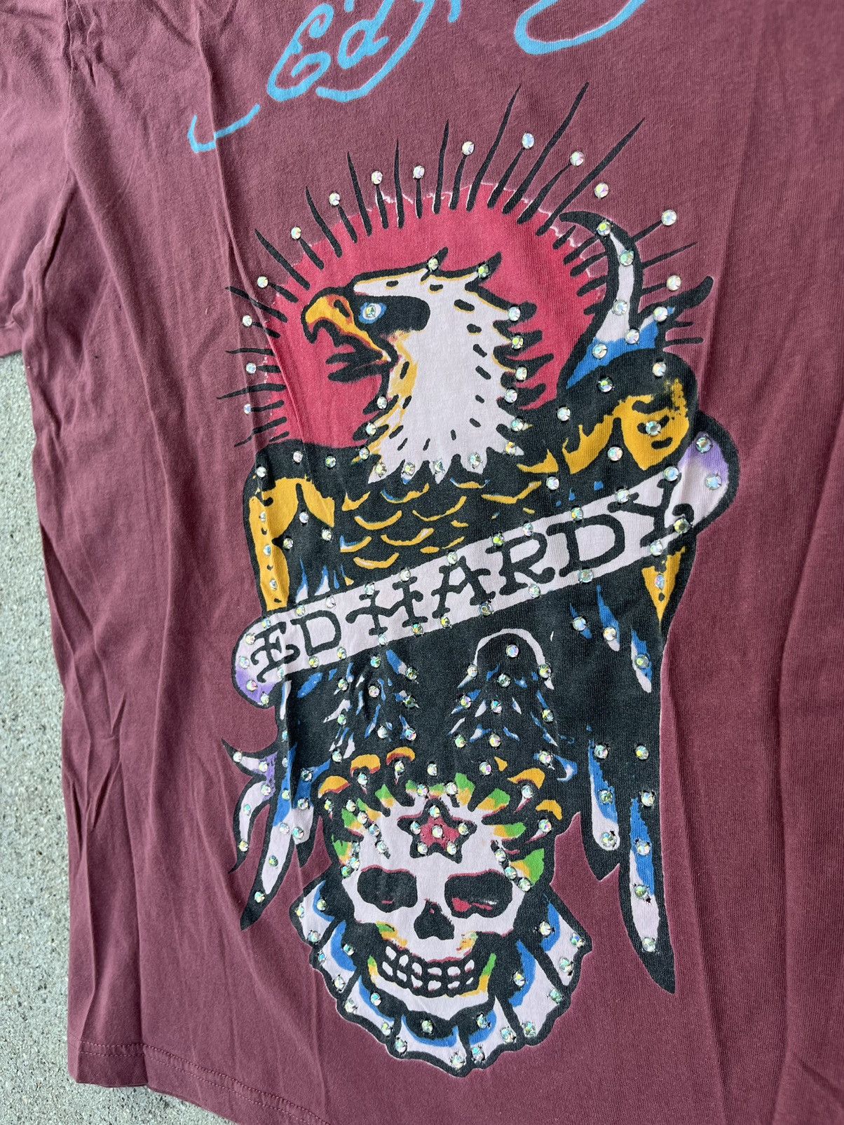Ed Hardy Vintage Ed Hardy Christian Audigier T-Shirt Size US S / EU 44-46 / 1 - 4 Thumbnail