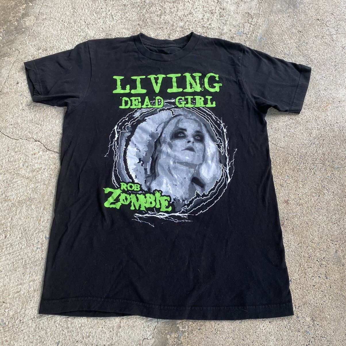 Band Tees × Vintage Vintage Y2K Rob Zombie Living Dead Girl Shirt Size US M / EU 48-50 / 2 - 1 Thumbnail