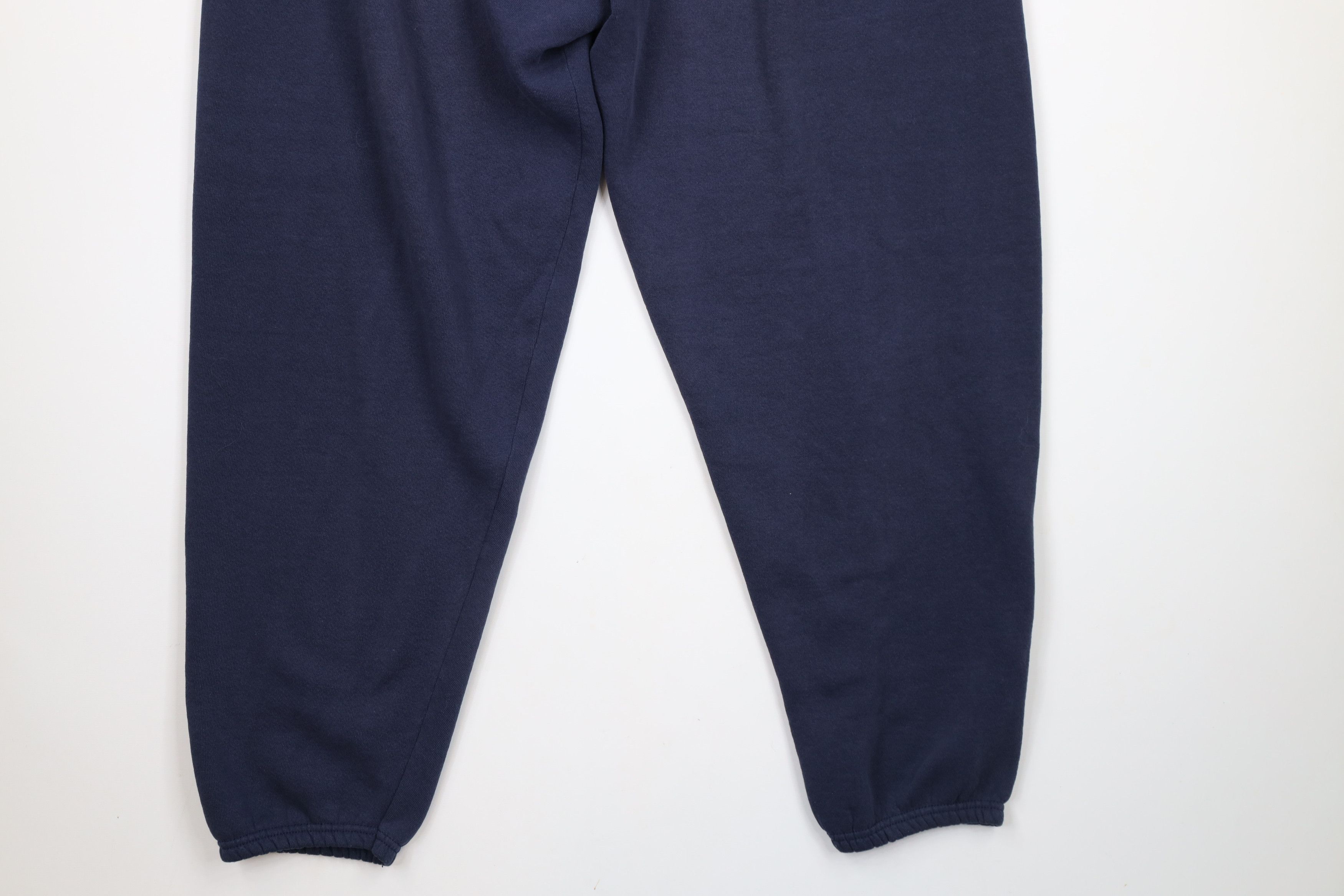 Vintage Vintage 90s USA Olympics Blank Sweatpants Joggers Blue USA Size US 36 / EU 52 - 4 Thumbnail