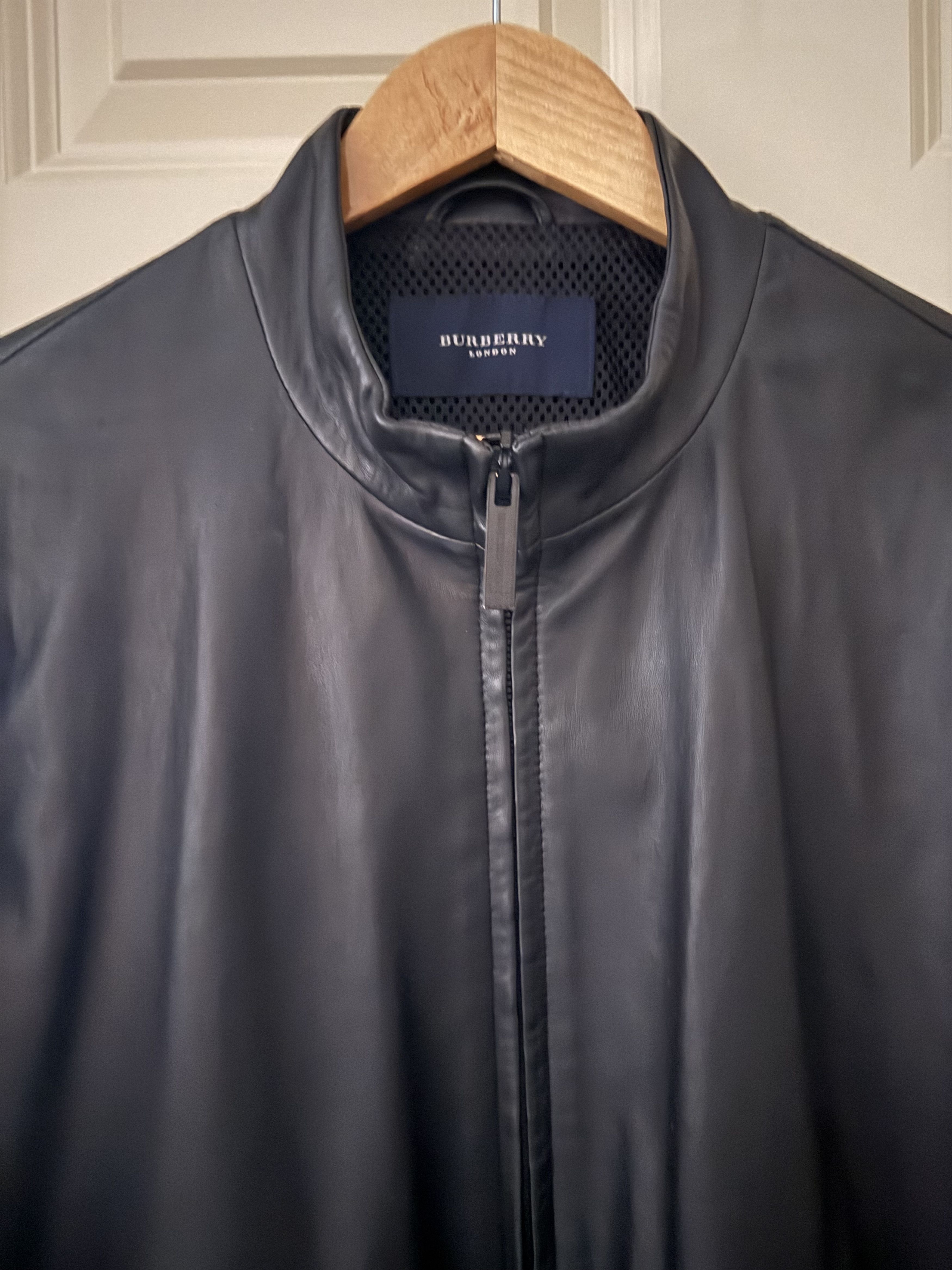 Burberry Leather Bomber Size US L / EU 52-54 / 3 - 1 Thumbnail
