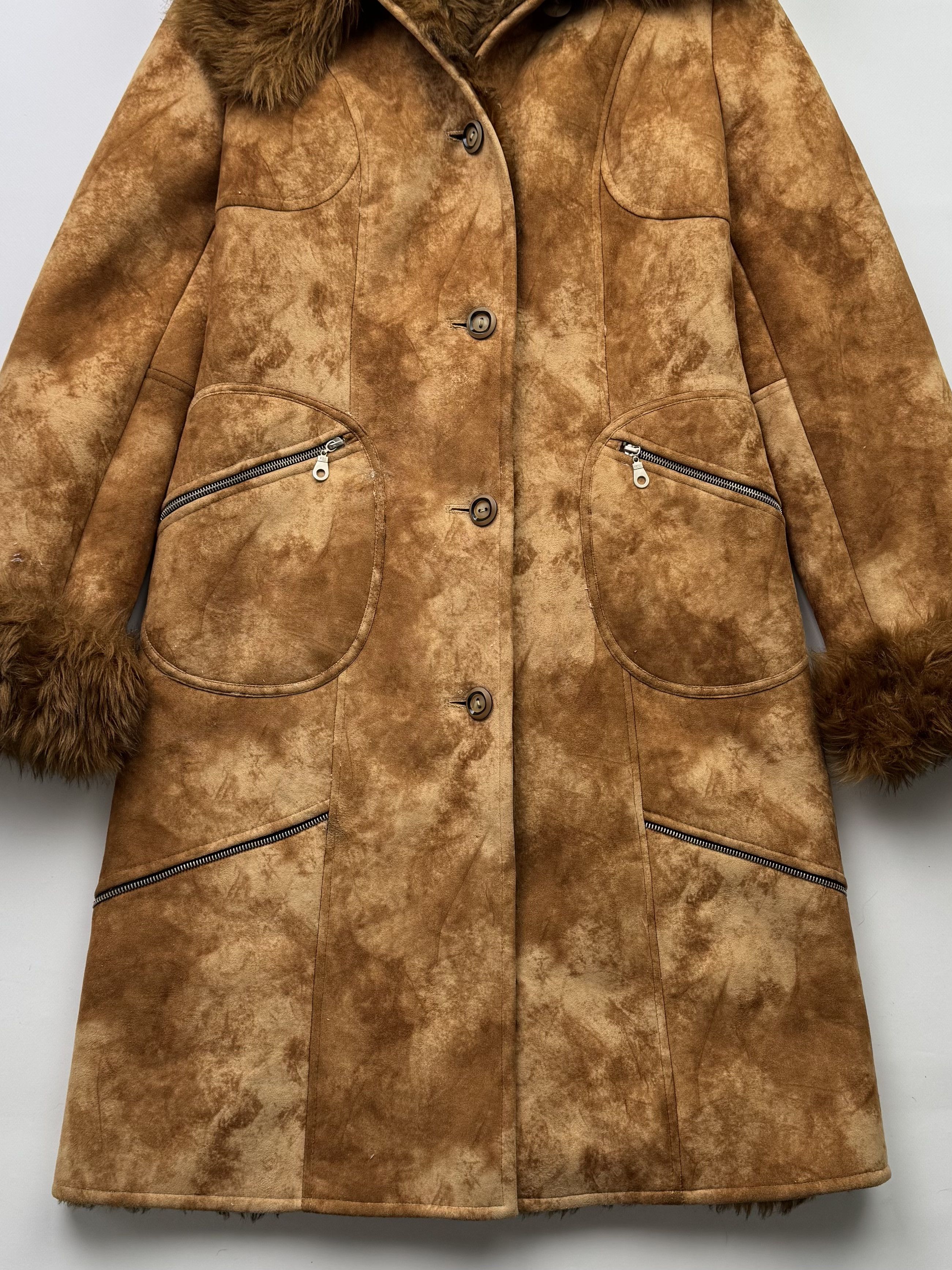 Hysteric Glamour Vintage Faux Sheepskin Coat B560(V333)E2 Size S / US 4 / IT 40 - 3 Thumbnail