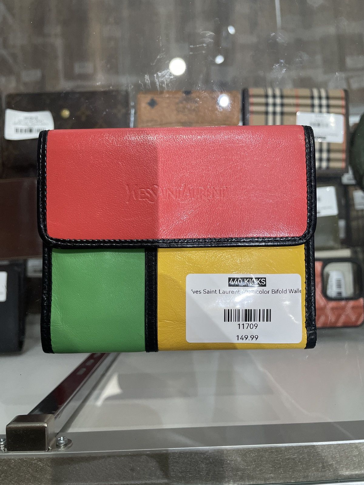 Yves Saint Laurent Yves Saint Laurent Multicolor Bifold Wallet Size ONE SIZE - 1 Thumbnail