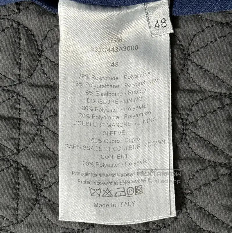 Dior Dior Men's Dark Blue Cotton Jacket . Size US M / EU 48-50 / 2 - 4 Thumbnail