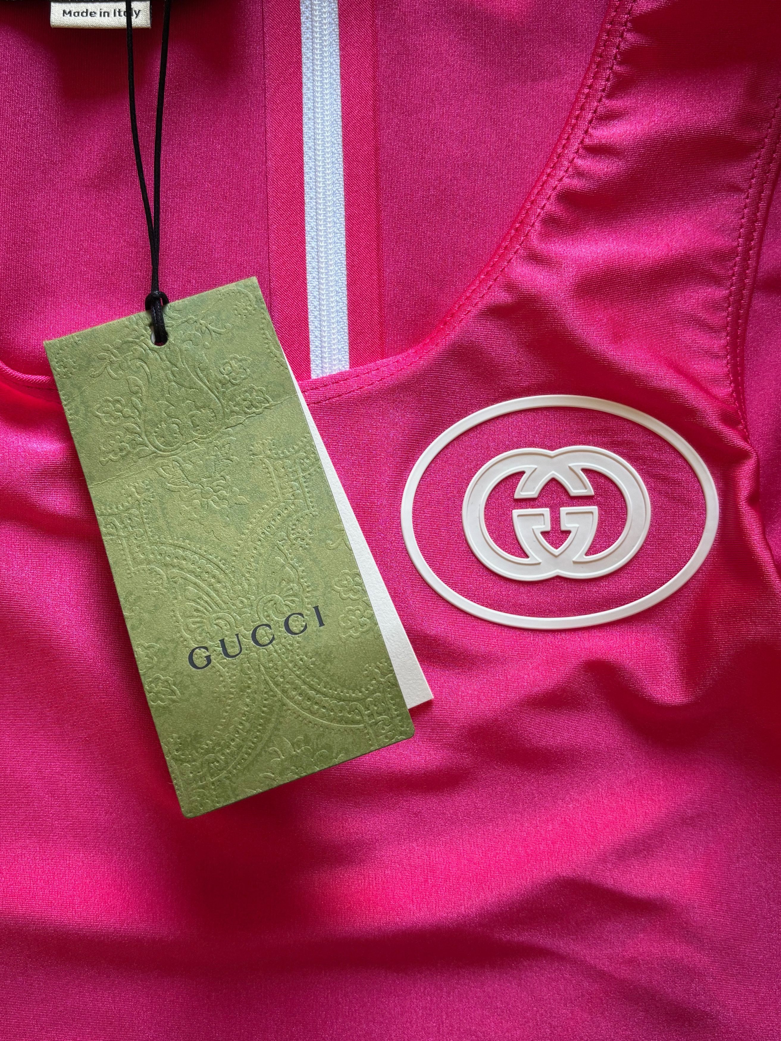 Gucci Gucci pink jersey bra top Size XXS / US 00 / IT 34 - 5 Thumbnail