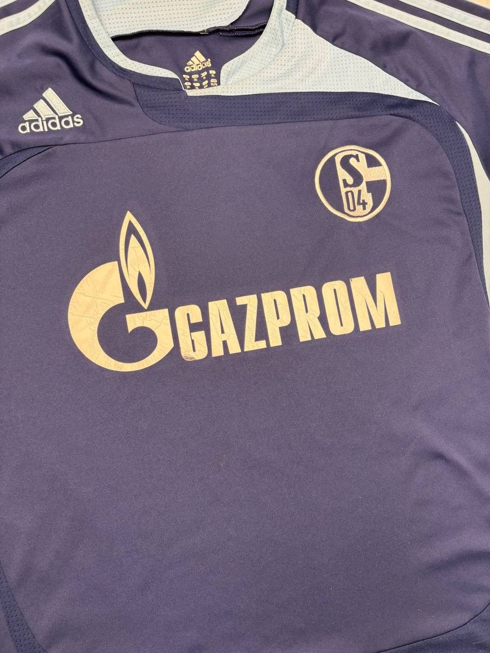 Adidas Schalke 04 2008 Home Football Shirt Vintage Soccer Jersey Size US XL / EU 56 / 4 - 2 Thumbnail