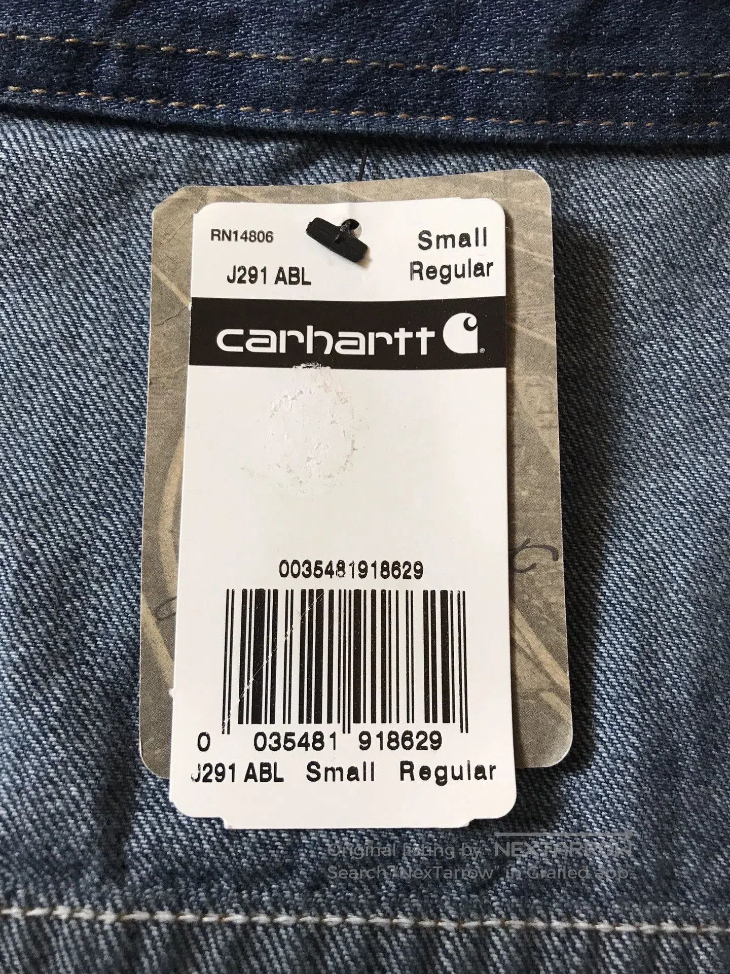 Carhartt Carhartt J291 Denim Jacket. Size US S / EU 44-46 / 1 - 8 Thumbnail
