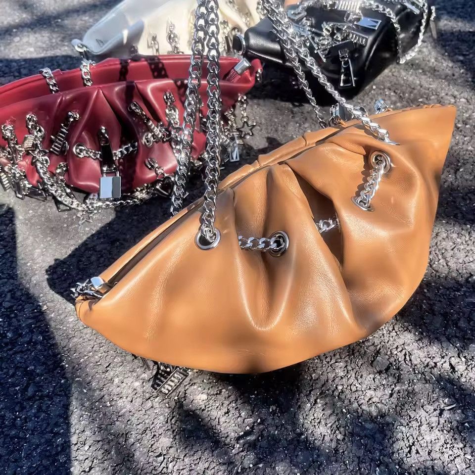 Other Gothic Punk Skull Designer PU Leather Crossbody Shoulder Bag Size ONE SIZE - 2 Thumbnail