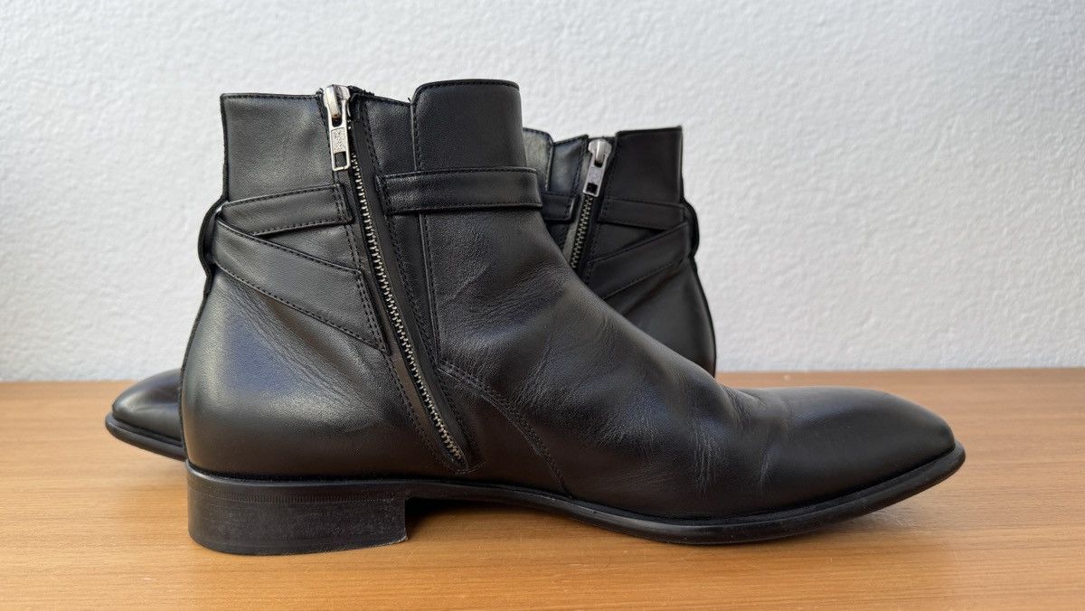 Roberto Cavalli Roberto Cavalli Men’s Ankle Zip-Up Boots Size US 11 / EU 44 - 6 Thumbnail